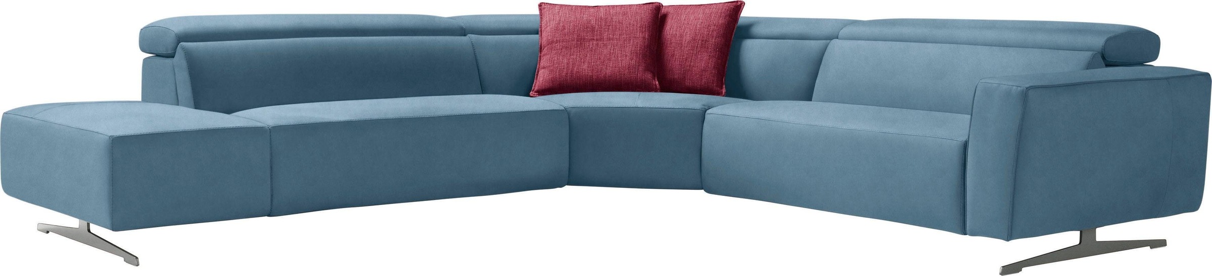 Egoitaliano Ecksofa »Stefanie-e, Designsofa der Extraklasse, bequem mit hoh günstig online kaufen
