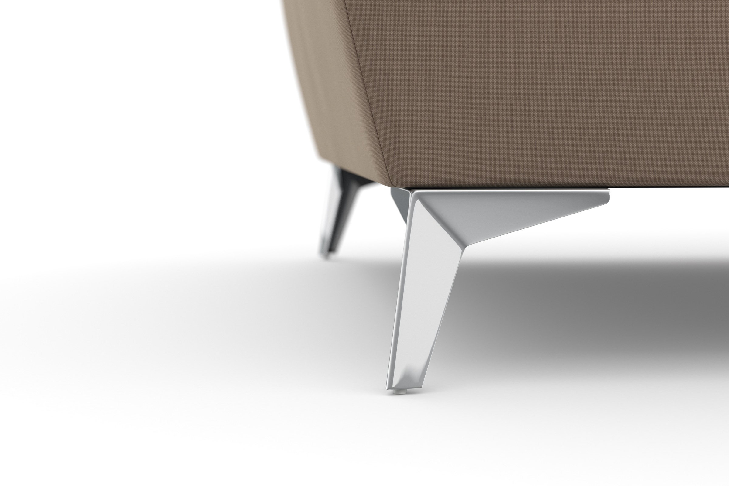 sit&more 2-Sitzer »Latigo« mit hochwertigen Metallfüßen