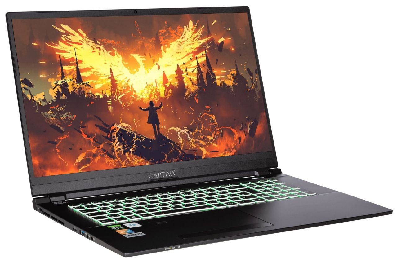 CAPTIVA Gaming-Notebook »Highend Gaming bestellen GB Intel, i7, 1000 43,9 cm, SSD I66-738«, auf Zoll, GeForce Core RTX 17,3 3080, / Rechnung