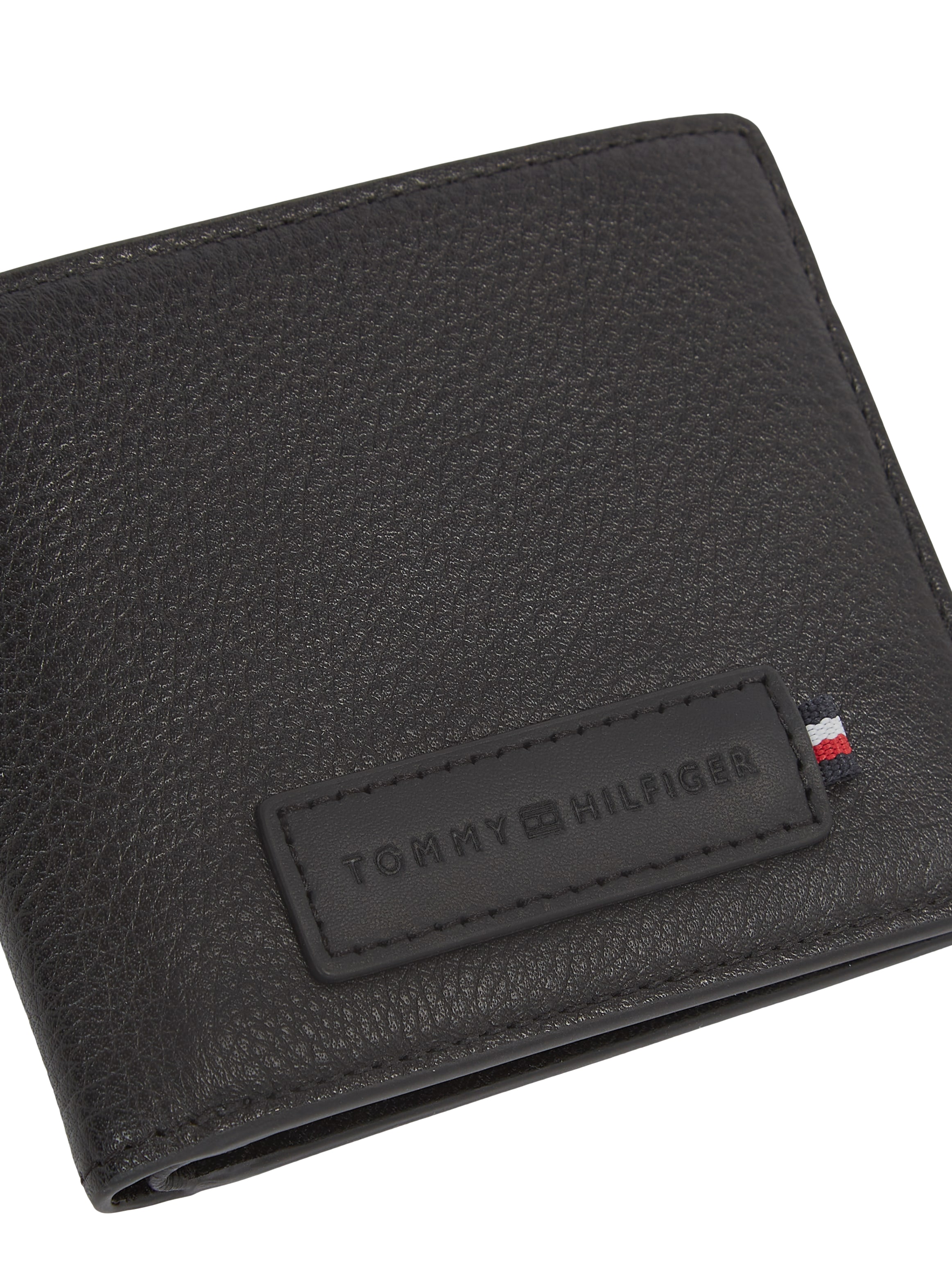 Tommy Hilfiger Geldbörse »TH PREMIUM MINI CC WALLET«, Basic, Men Geldbeutel, Portemonnaie mit Logoschriftzug