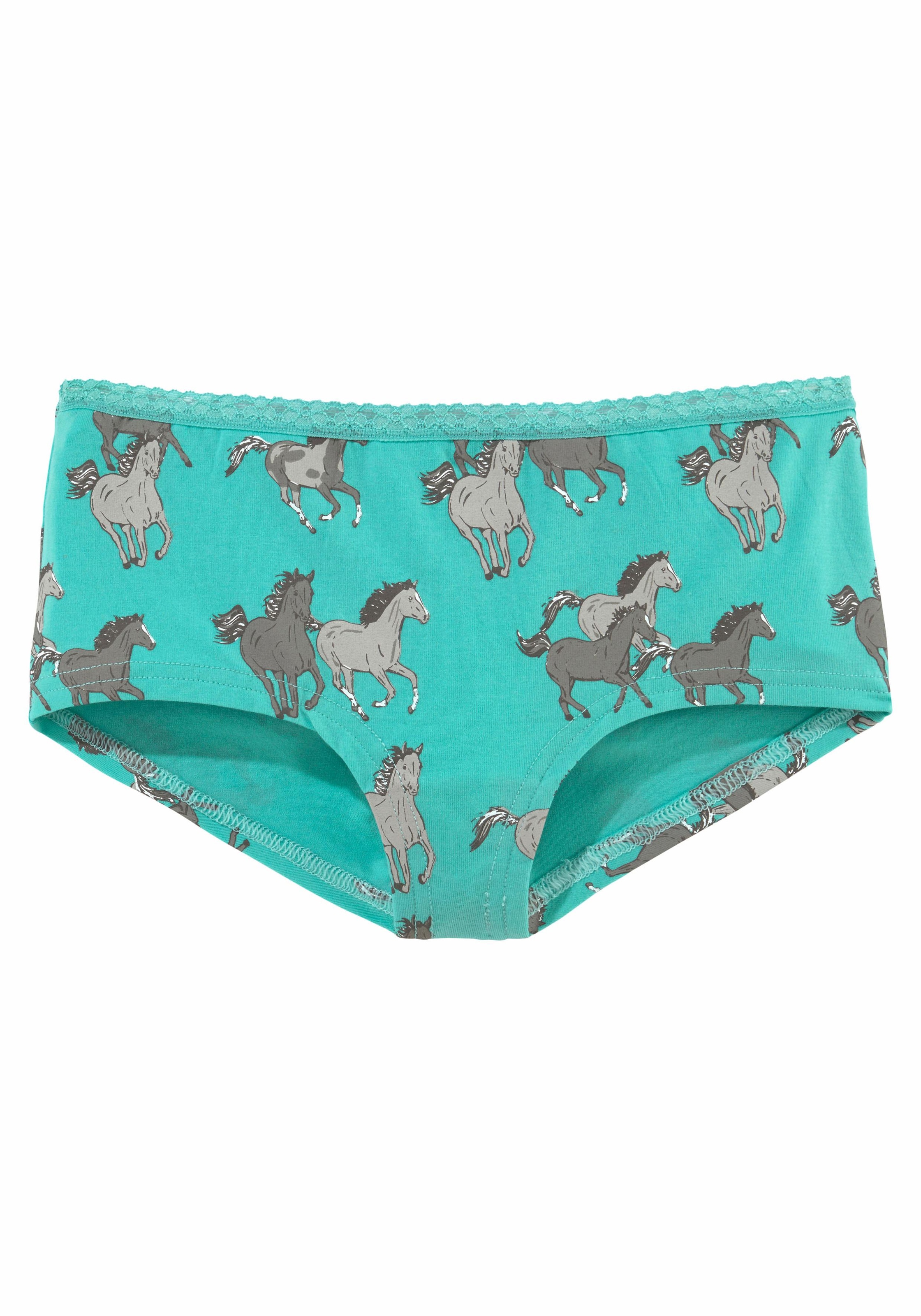 petite fleur Panty, (Packung, 3 St.), mit Pferde-Druck im Online-Shop  bestellen