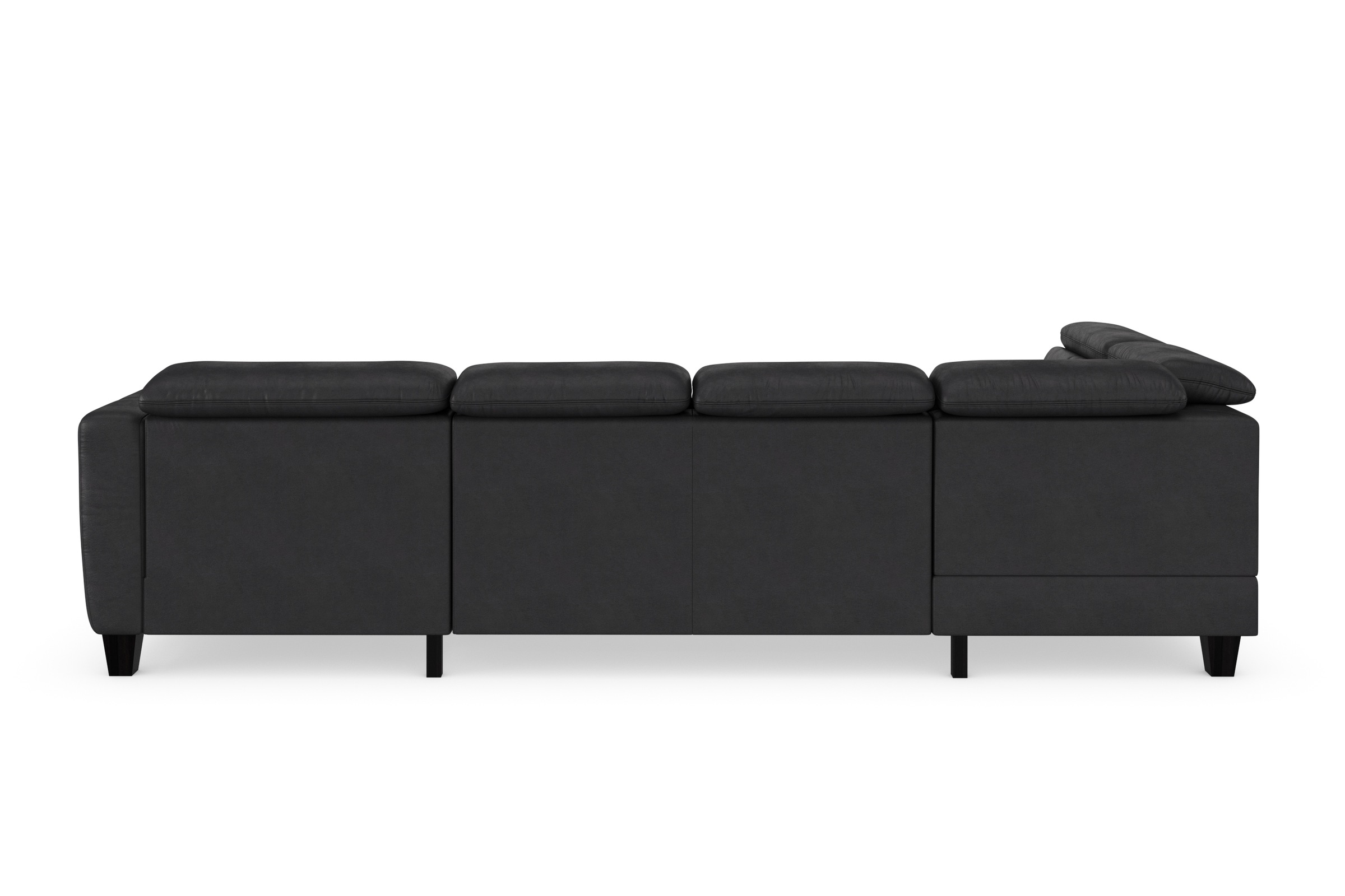 sit&more Wohnlandschaft »Belluci U-Form«, Kopfteilverstellung und Federkern, wahlweise mit Bettfunktion