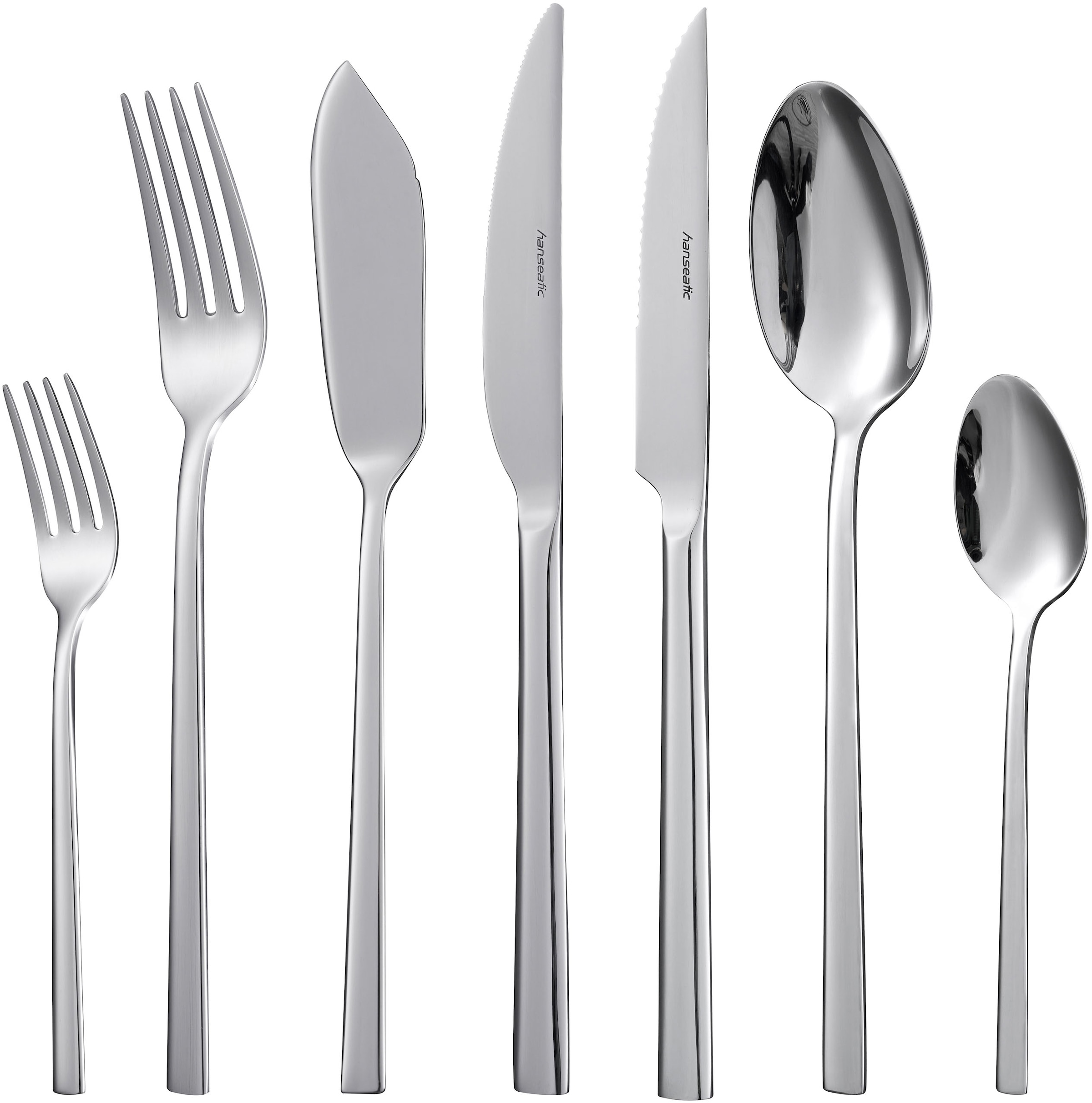 Hanseatic Besteck-Set »SMART, glänzend«, (Set, 84 tlg.), leichtes und minim günstig online kaufen