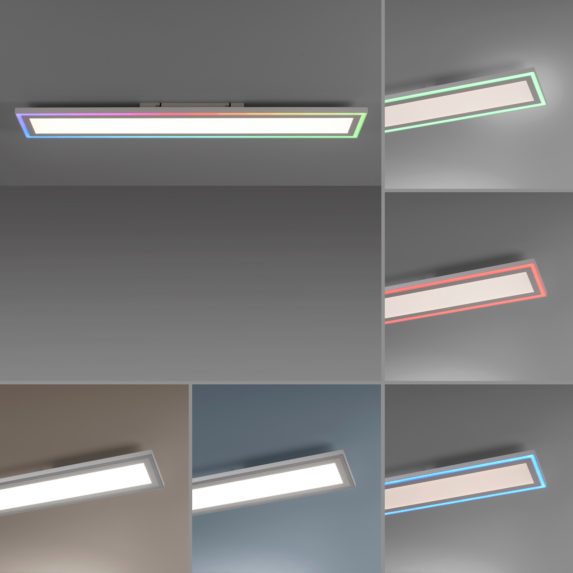 Fernbedienung online dimmbar, bestellen LED-Deckenleuchte »EDGING«, mit Leuchten Direkt