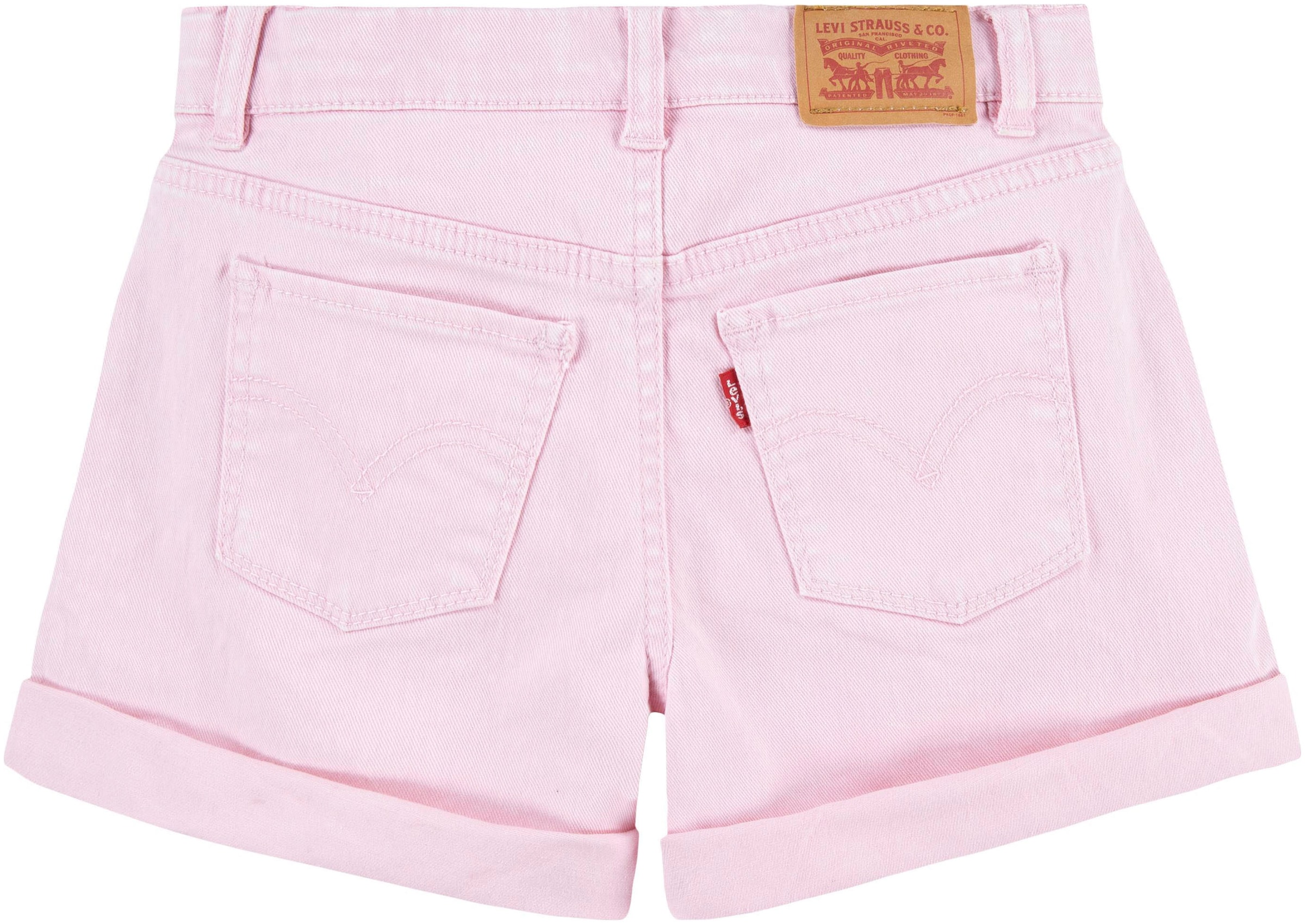 Levi's® Kids Jeansshorts »LVG MINI MOM SHORT W/ ROLL CUF«, for GIRLS