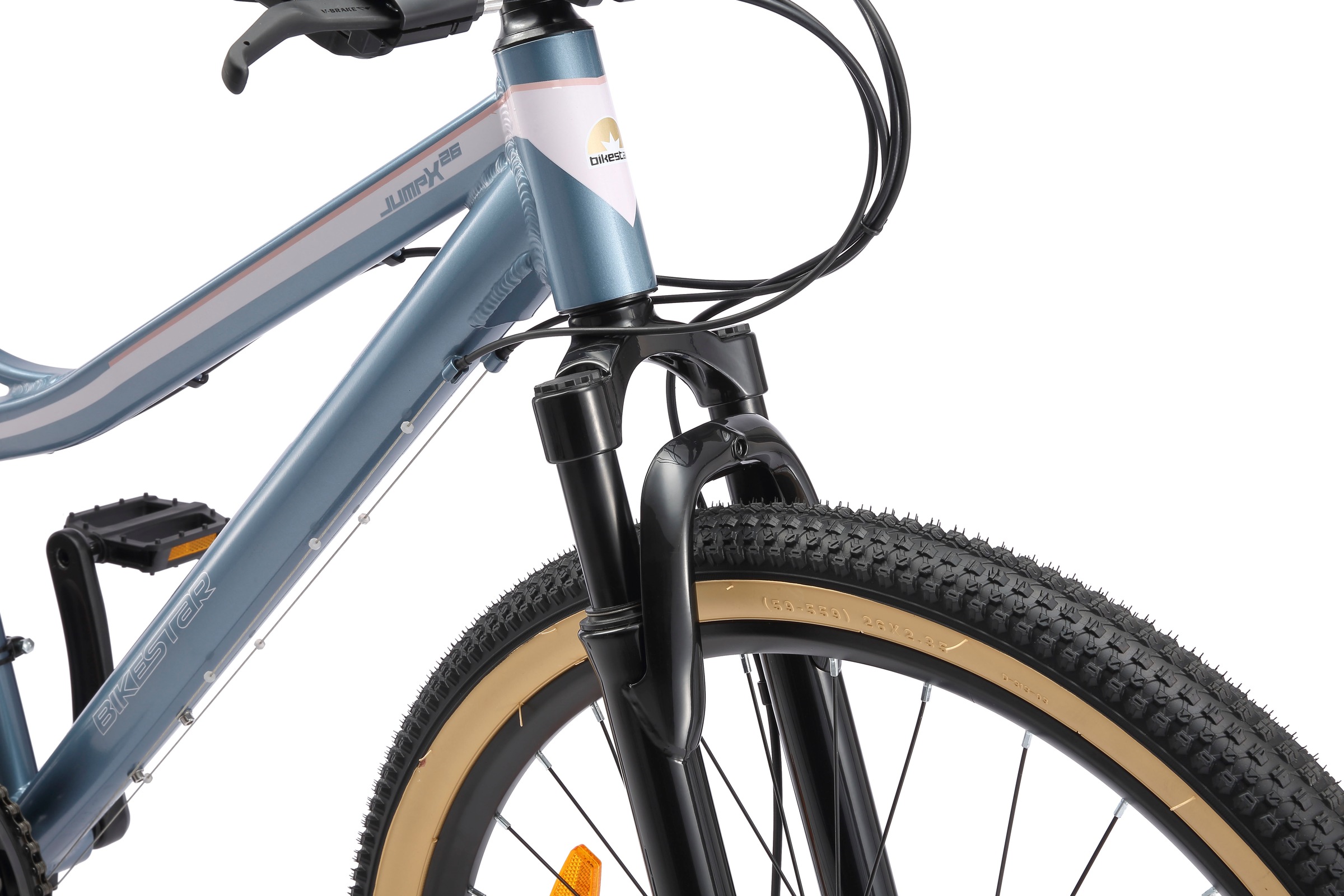 Bikestar Mountainbike 21 Gang Shimano RD-TY300 Schaltwerk Kettenschaltung für Damen und Herren, Kettenschaltung