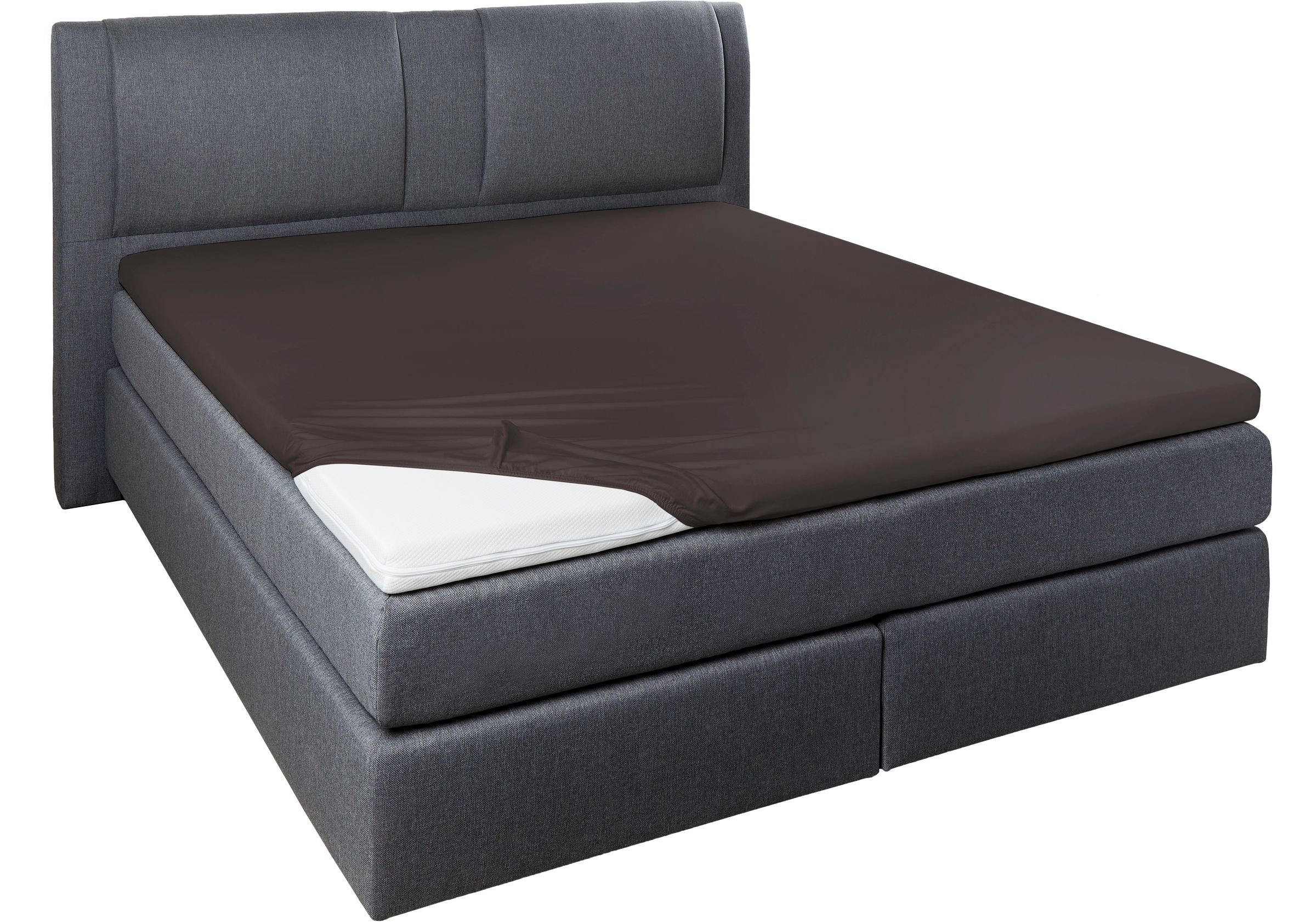 Primera Spannbettlaken "Elasthan-Feinjersey Topper" Aus 95% gekämmter Baumw günstig online kaufen