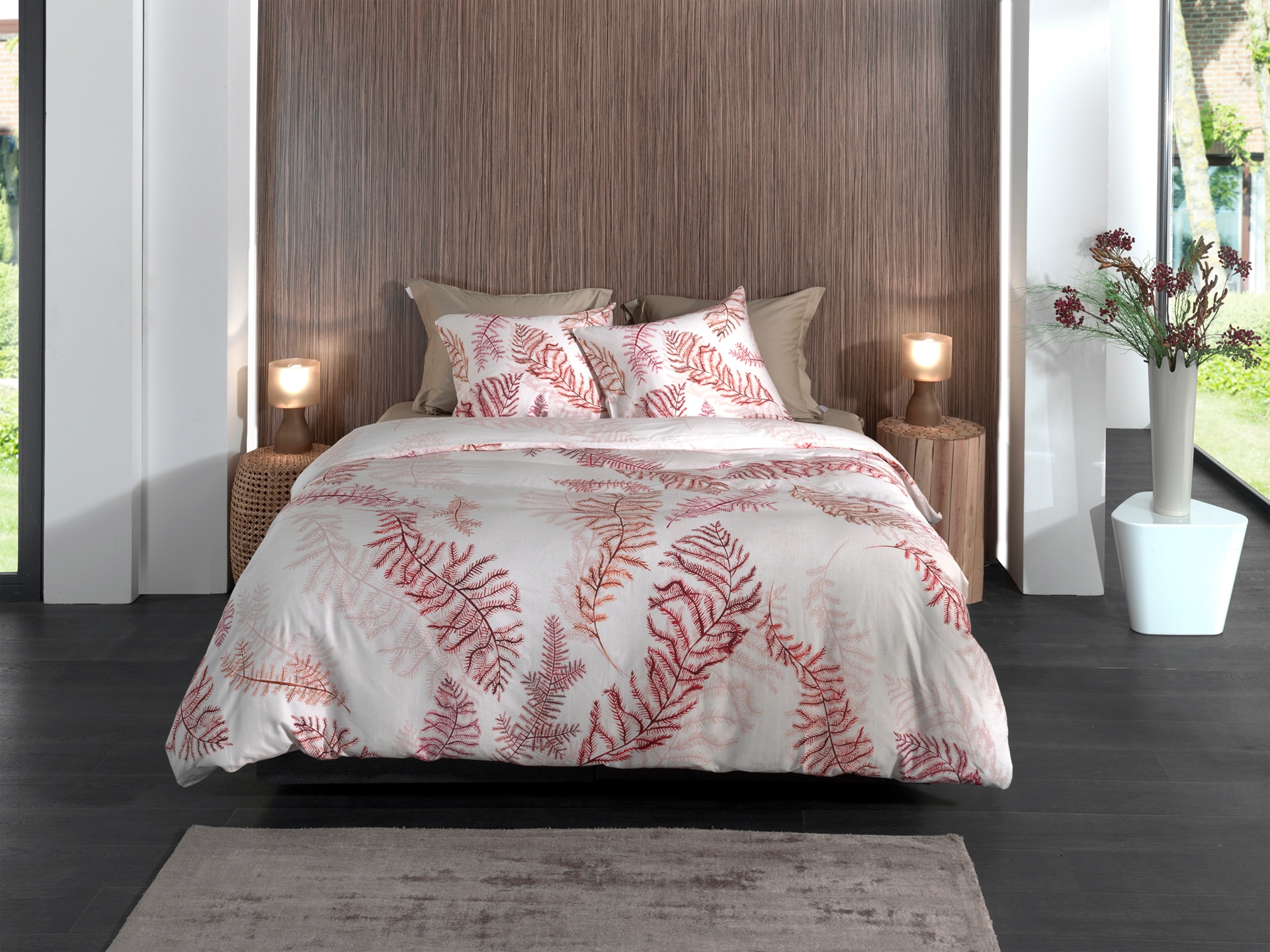 Heckett & Lane Bettwäsche »Heckettlane Bettwäsche Kamea« 2 Bettwäsche aus 100% Baumwolle, hochwertige Mako-Satin, ab 135x200 cm.