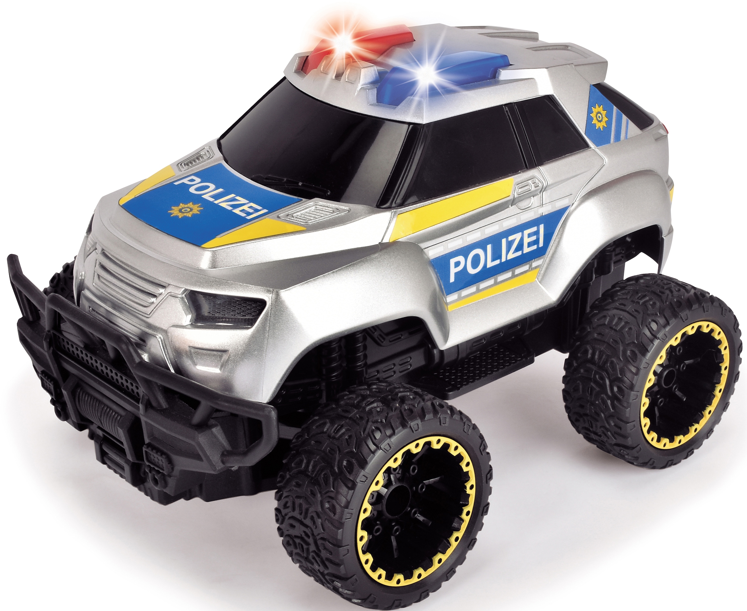 Dickie Toys RC-Monstertruck »Police Offroader RC; 2,4 GHz«, mit Licht und Sound