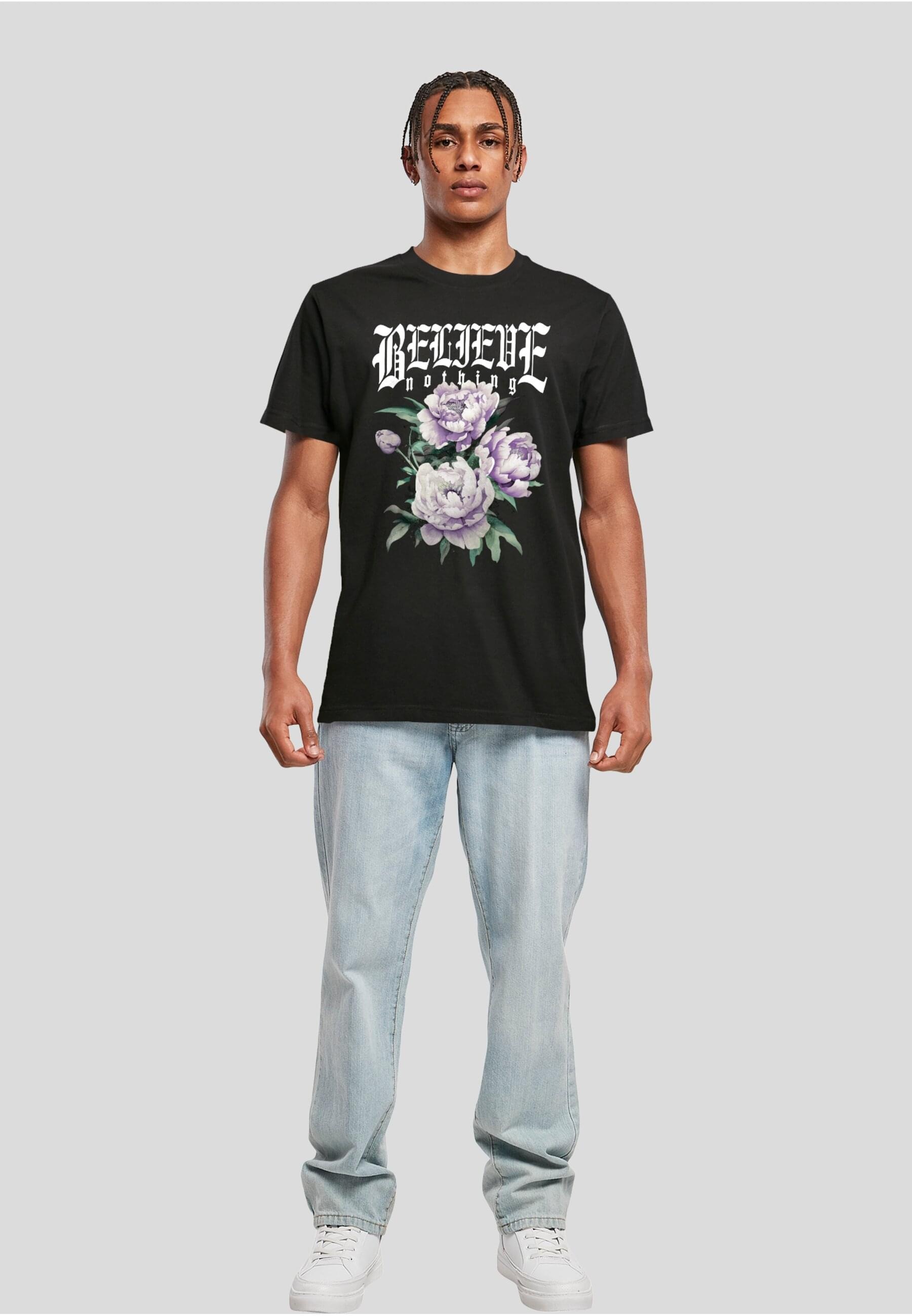 MisterTee T-Shirt »MisterTee Herren Believe Nothing Tee« 1 Stk. tlg.