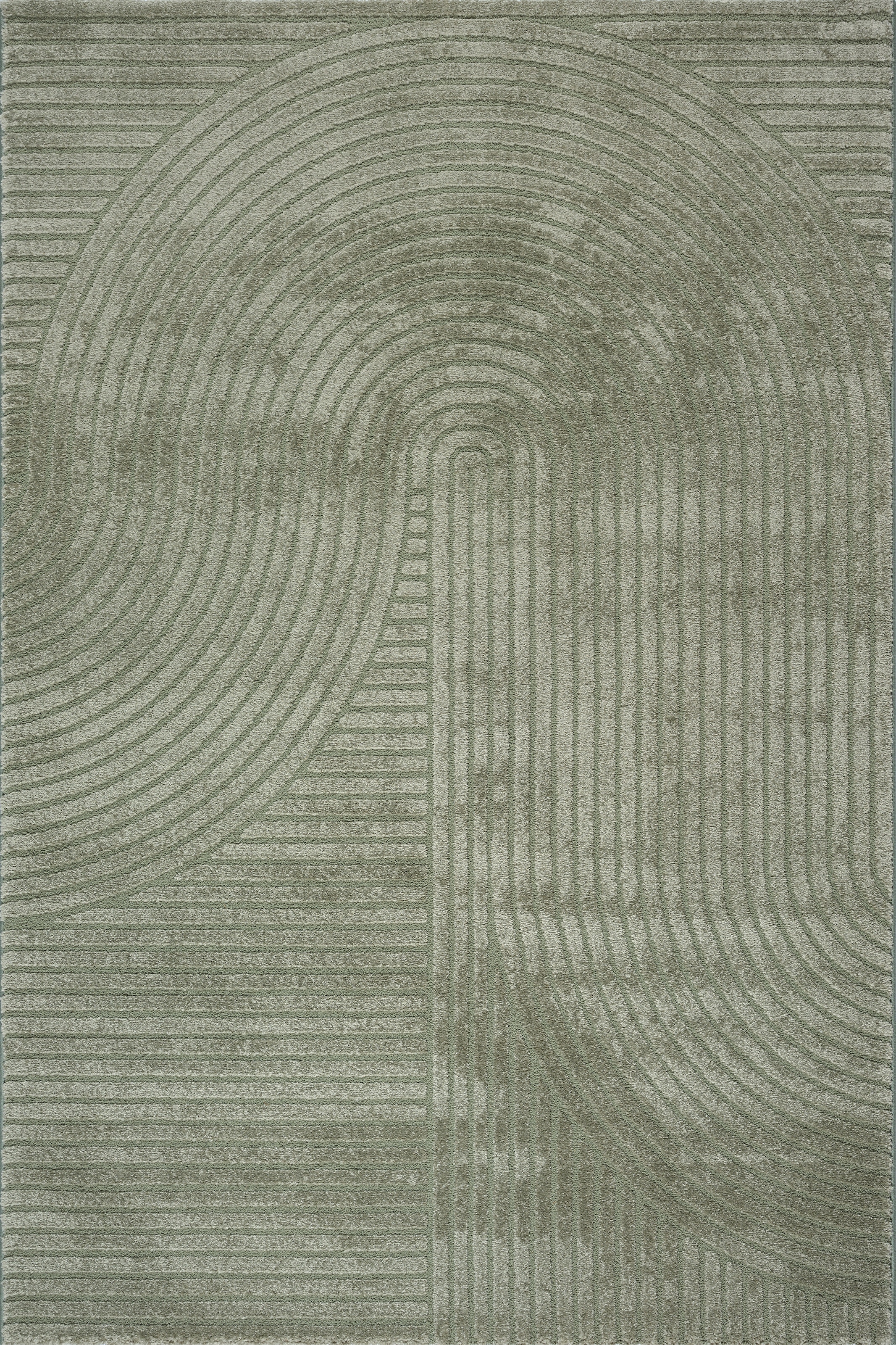 OTTO home Designteppich »Eliaan 3D Optik/Hoch-Tief Effekt« rechteckig 14 mm Höhe hohe Flordichte und angenehm weich, Teppich Wohnzimmer Boho Design