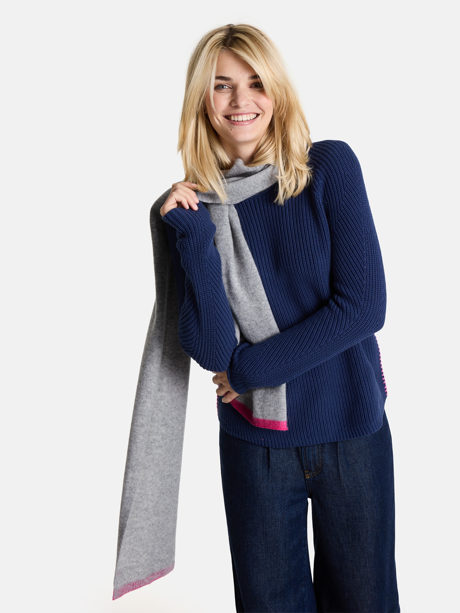 Lieblingsstück Schal »Damen-Strickschal« aus Wolle und Kaschmir