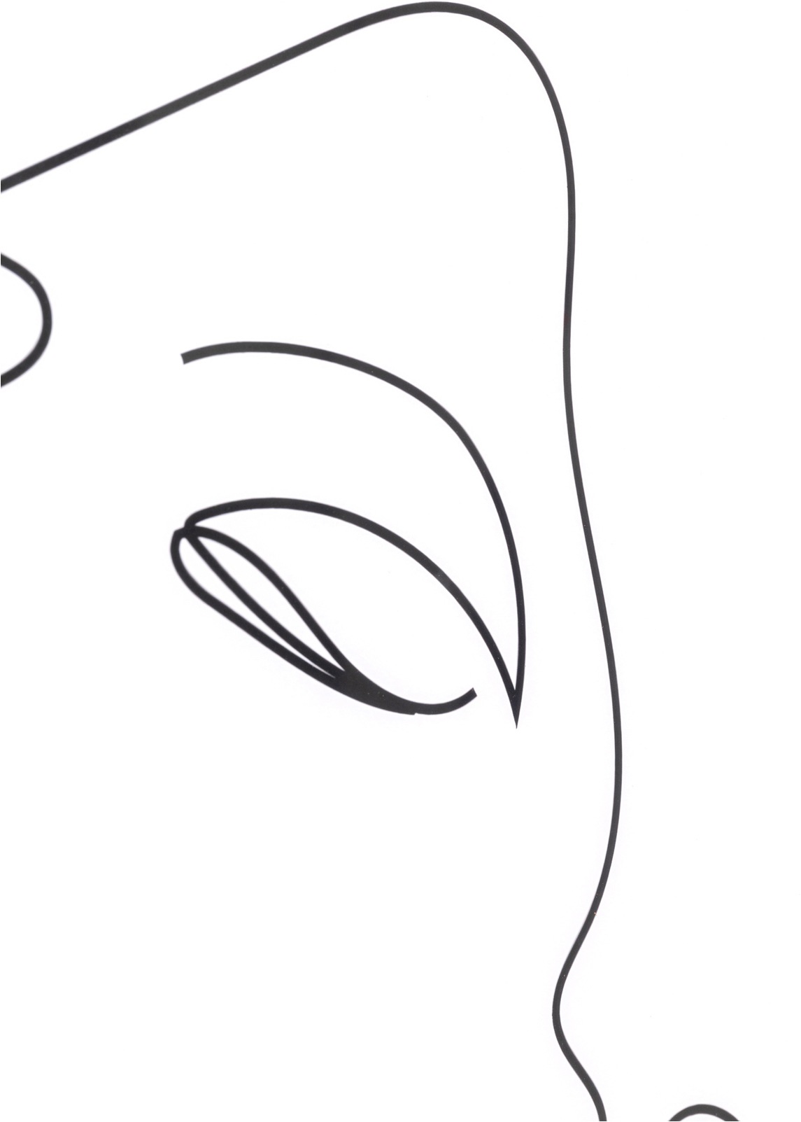 Kare Design Bild mit Rahmen »Gerahmtes Bild Drawing Lady 63x93cm« 1, 