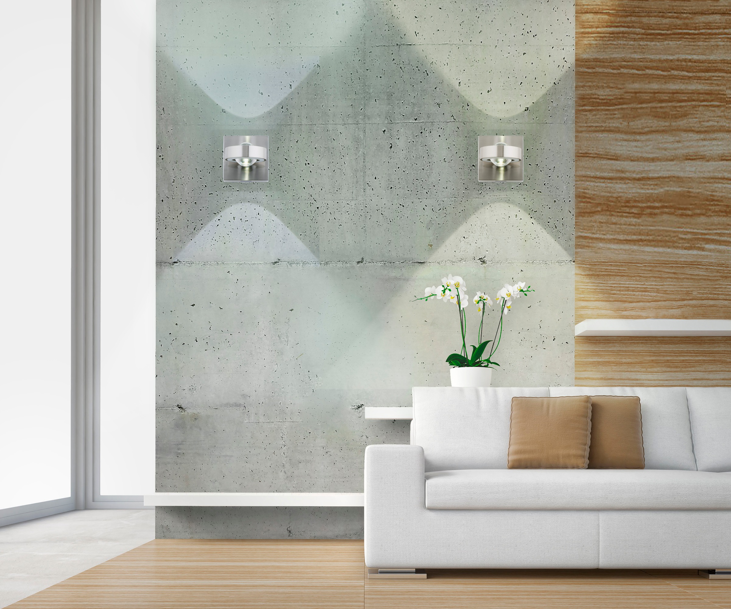 Neuhaus Q SMART HOME LIGHTS LED Wandleuchte »Q-MIA« LED-Board 1 Stk. warmweiß - kaltweiß