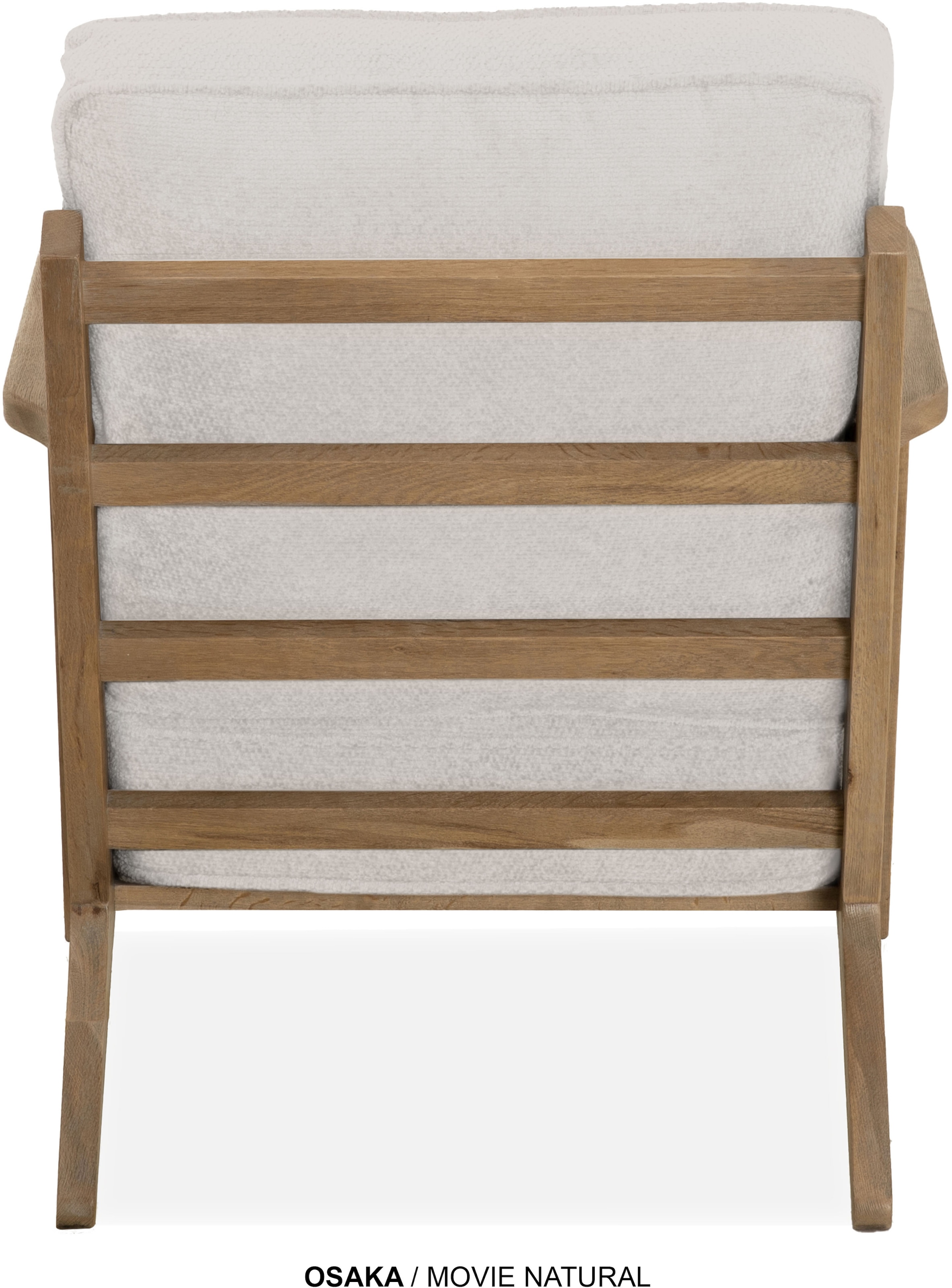 OMG Design Sessel »Osaka« Retrostuhl, massivholz Frame