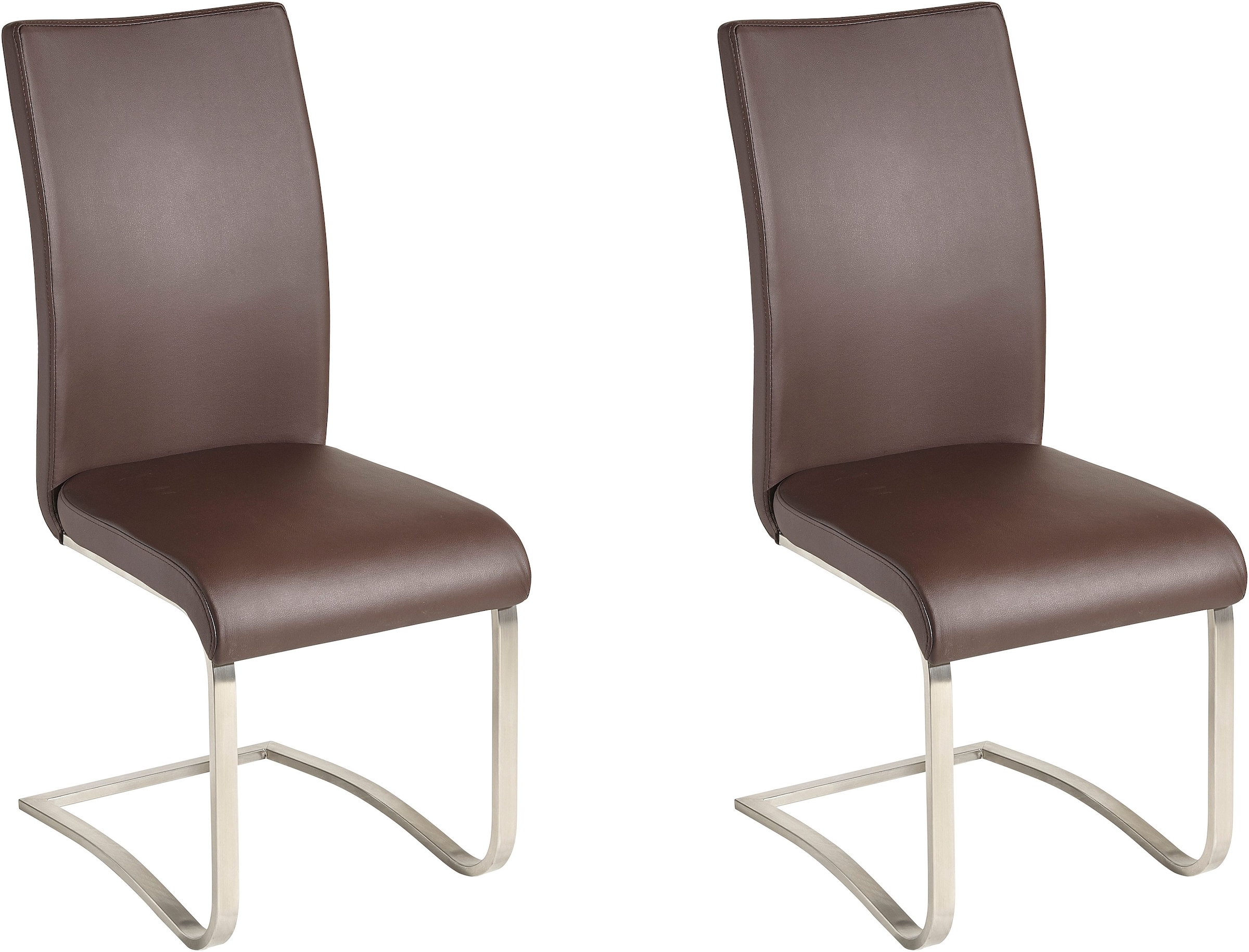 MCA furniture Freischwinger »Arco«, (Set), 6 St., Kunstleder, 2er-, 4er-, 6 günstig online kaufen