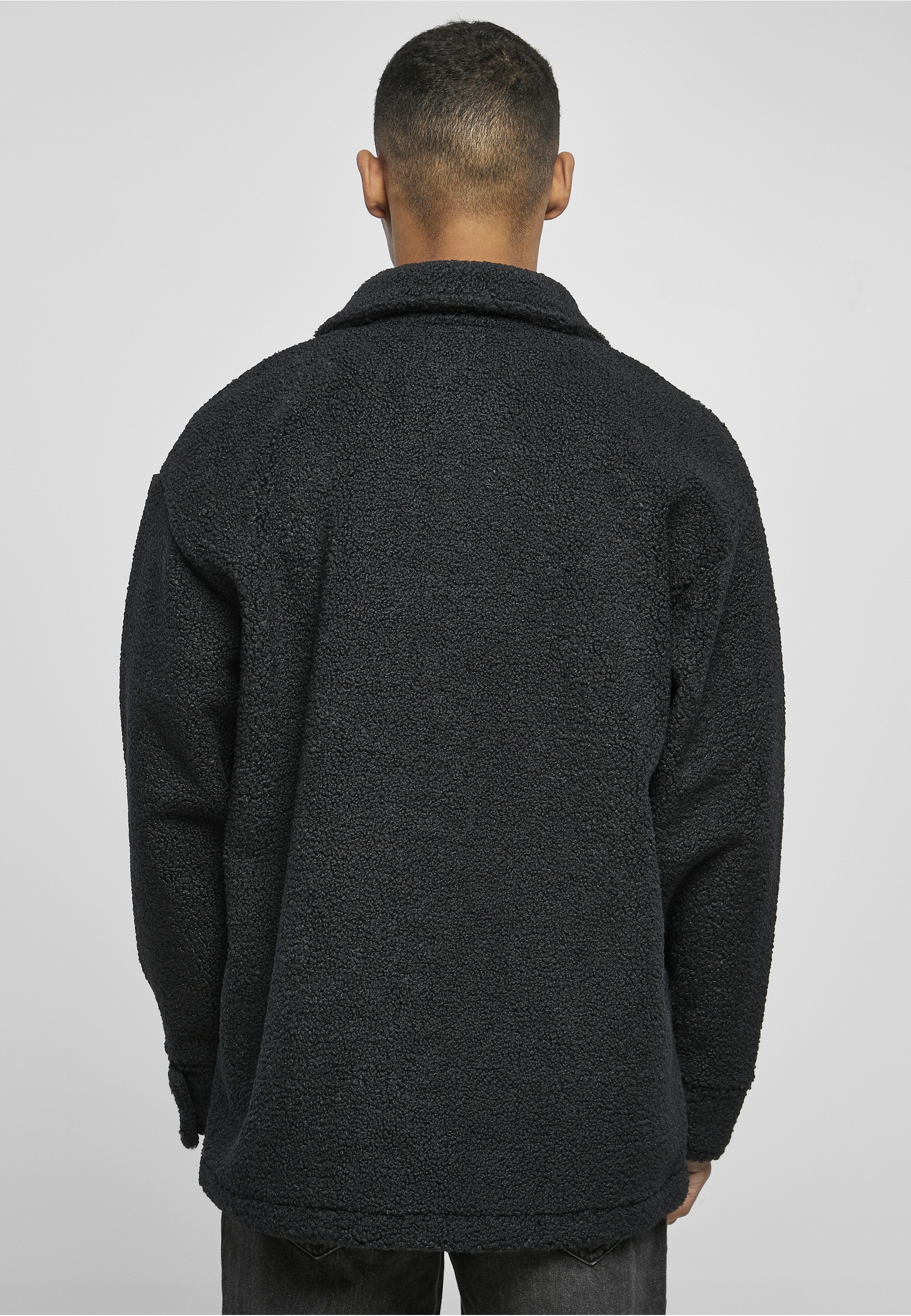 Starter Black Label Wintermantel »Starter Black Label Herren Starter Sherpa Shirt Jacket«