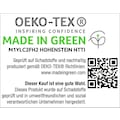my home Spannbettlaken »Litschi«, für Topper auf Boxspringbetten geeignet, Bettlaken aus 100% reiner Baumwolle, Topper Spannbettlaken aus Jersey mit Gummizug, Made in Green zertifiziert