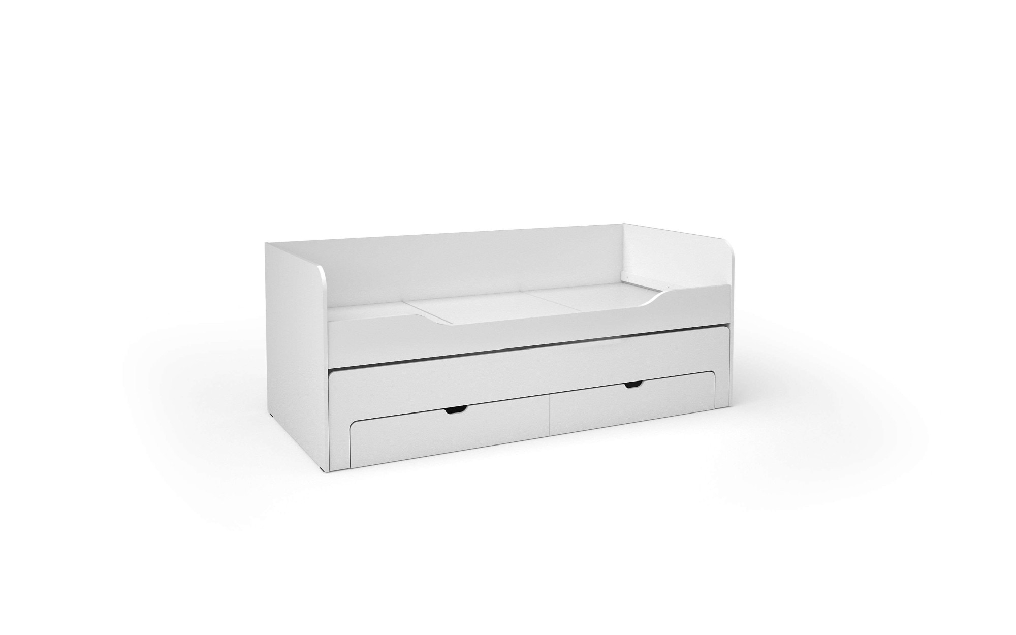 INOSIGN Jugendbett »Bett Tulsa mit zusätzlicher ausziehbarer Schlaffläche und Schubladen«, Jugendbett BxTxH 197,5x96x79 cm