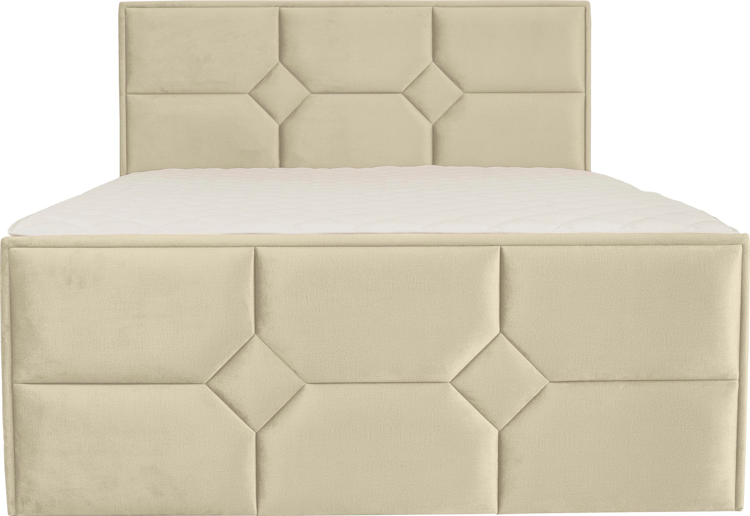 Leonique Boxspringbett »Ambre«, mit Taschen-Federkernmatratze