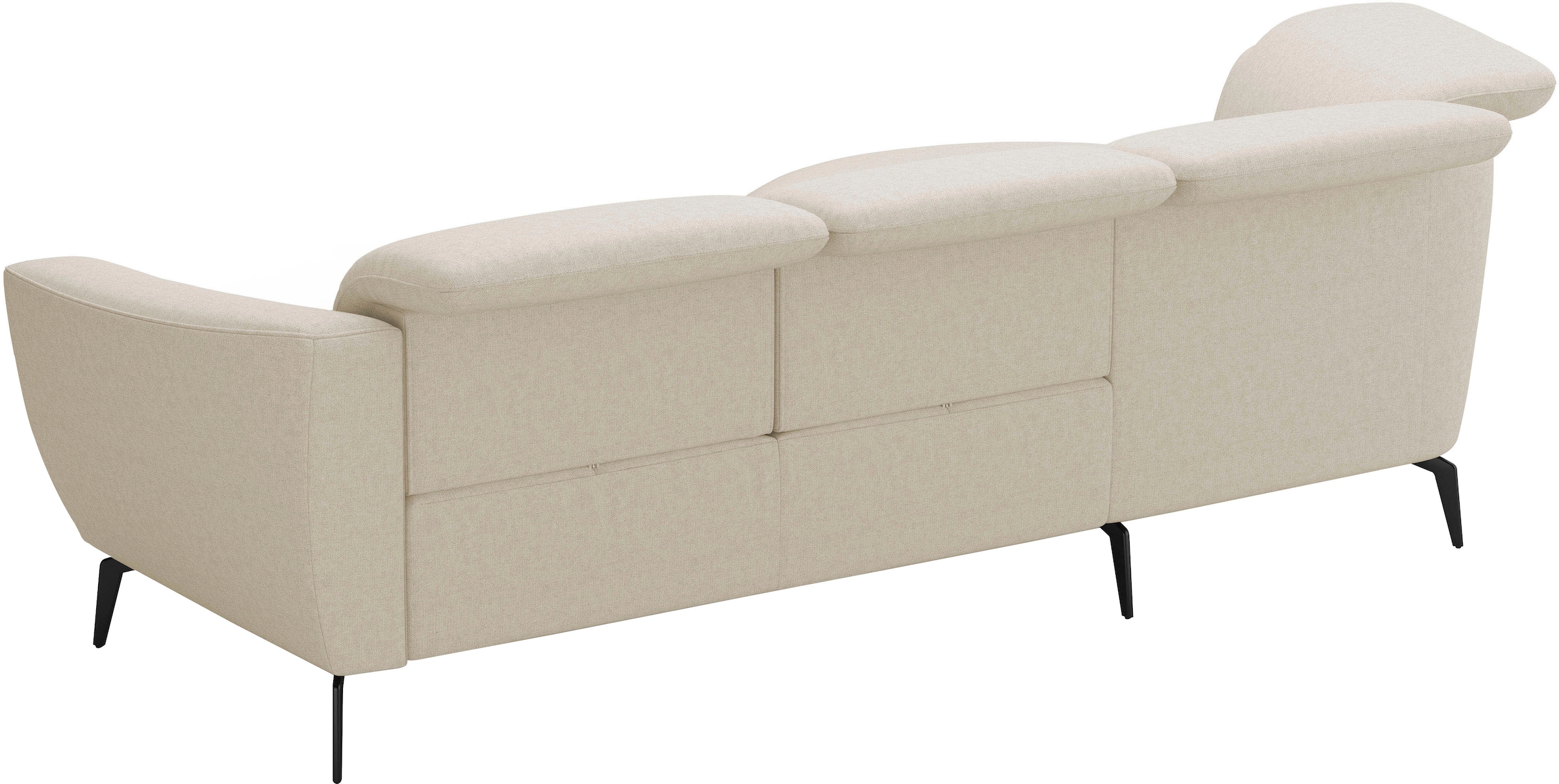 sit&more Ecksofa »Zoe«, ink.Sitztiefenverstellung, wahlweise mit Kopfteilverstellung