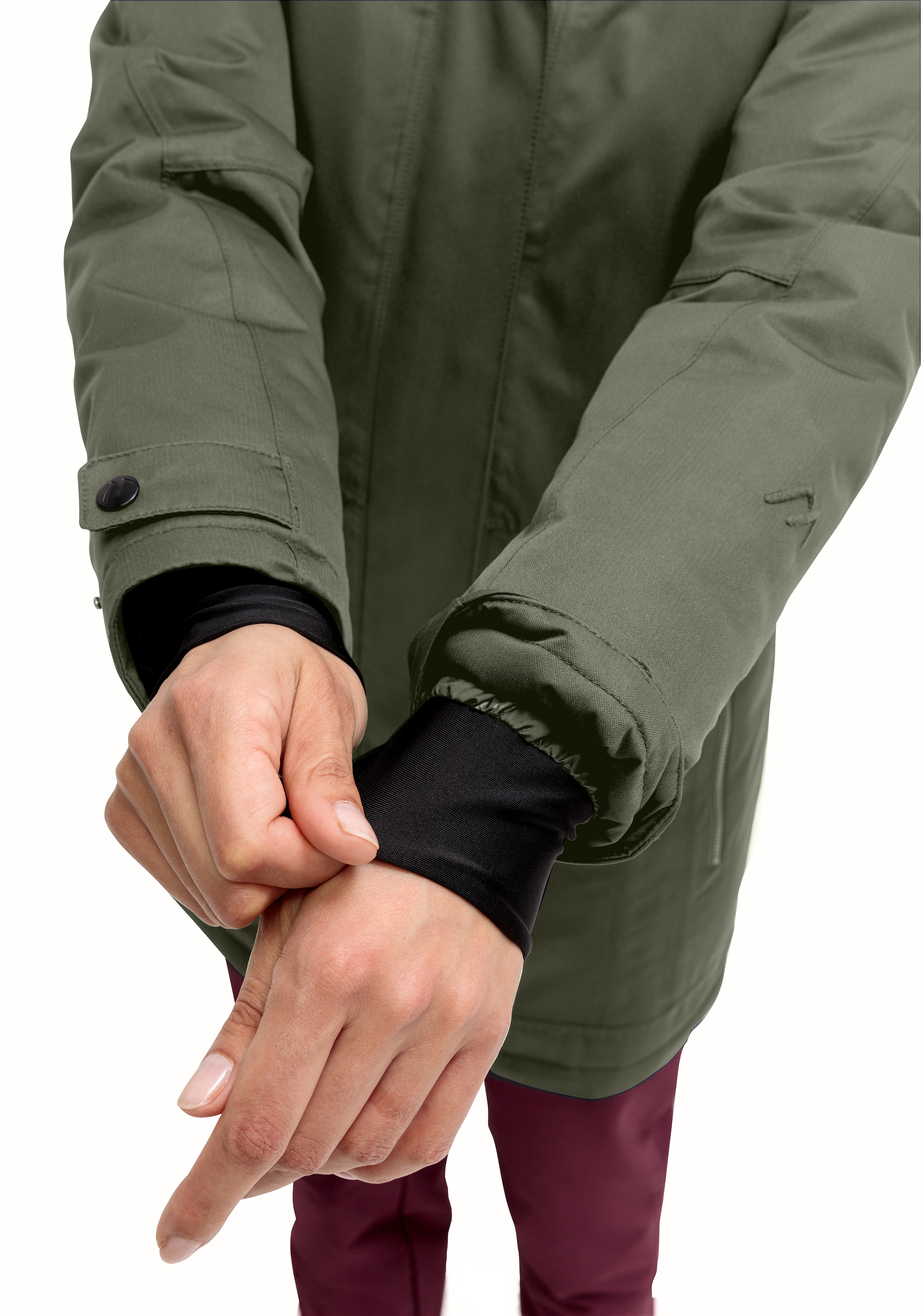 Maier Sports Funktionsjacke »Lisa 2.1«, Damen Mantel, atmungsaktiver Wintermantel, 2 RV-Taschen, Regular Fit