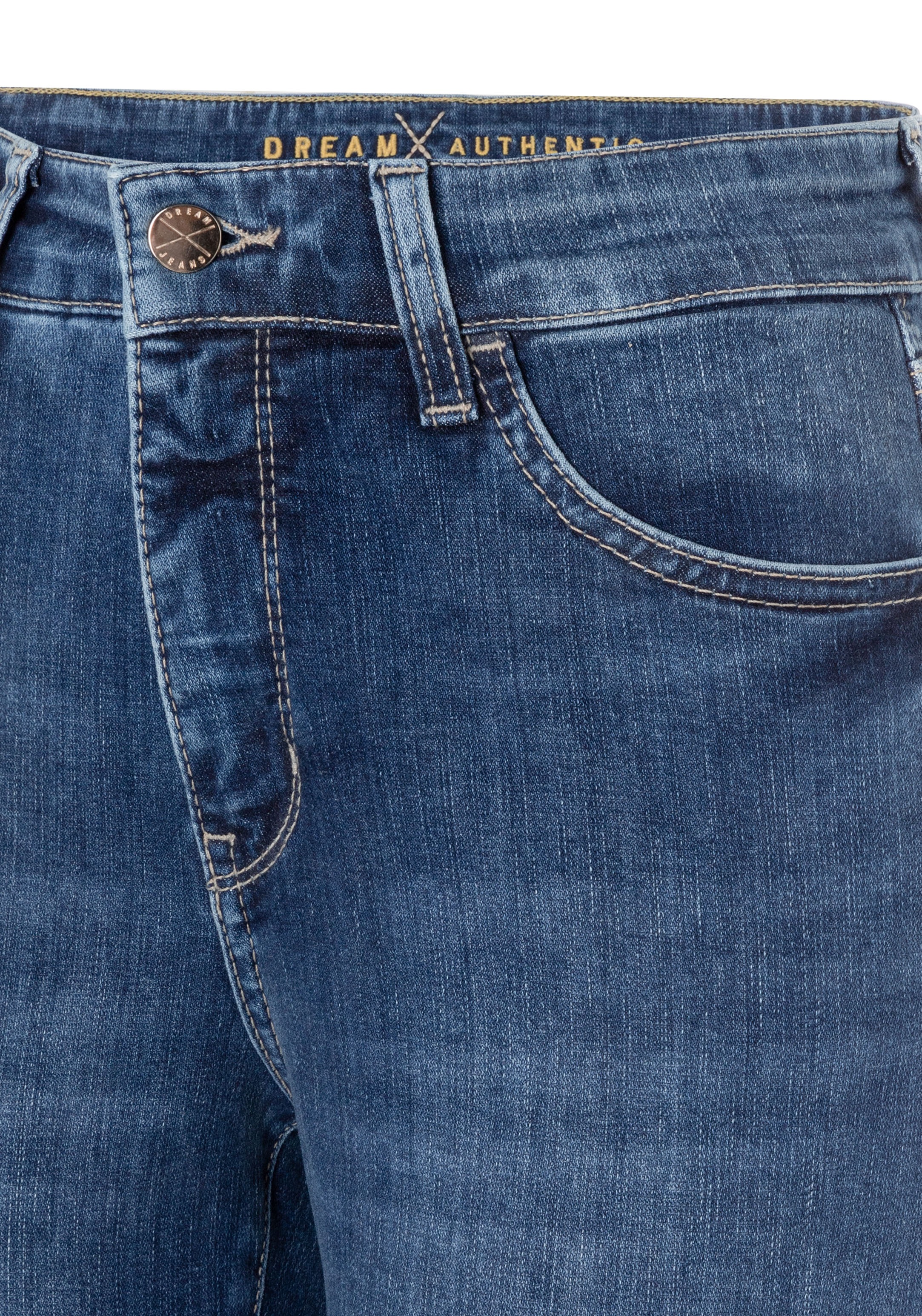 MAC 3/4-Jeans »Dream Kick« Saum modisch verkürzt und leicht ausgestellt