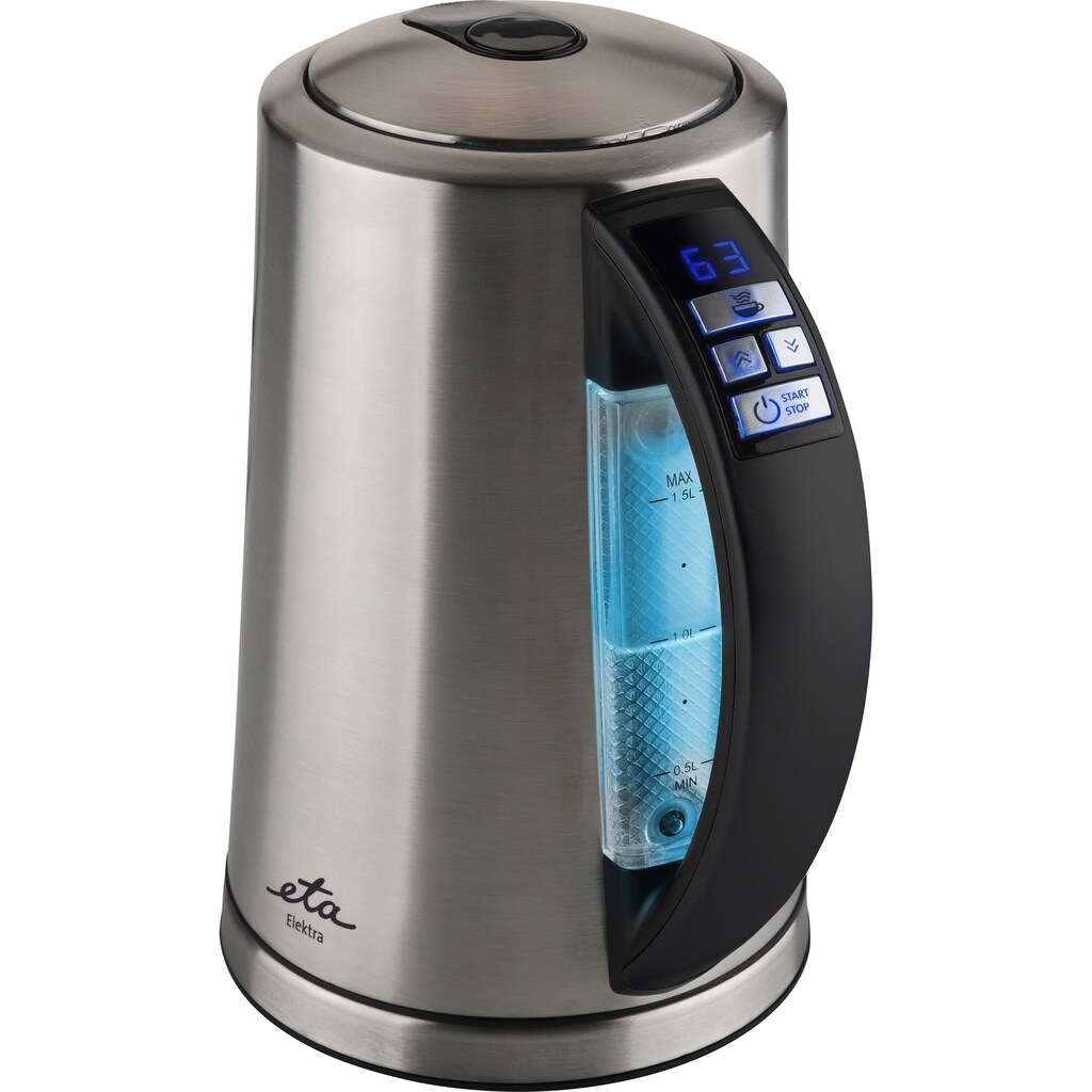 eta Wasserkocher »ELEKTRA ETA359790000«, 1,5 l, 2200 W, Temperaturregelung 40 - 100 °C, KEEP WARM Funktion, System STRIX