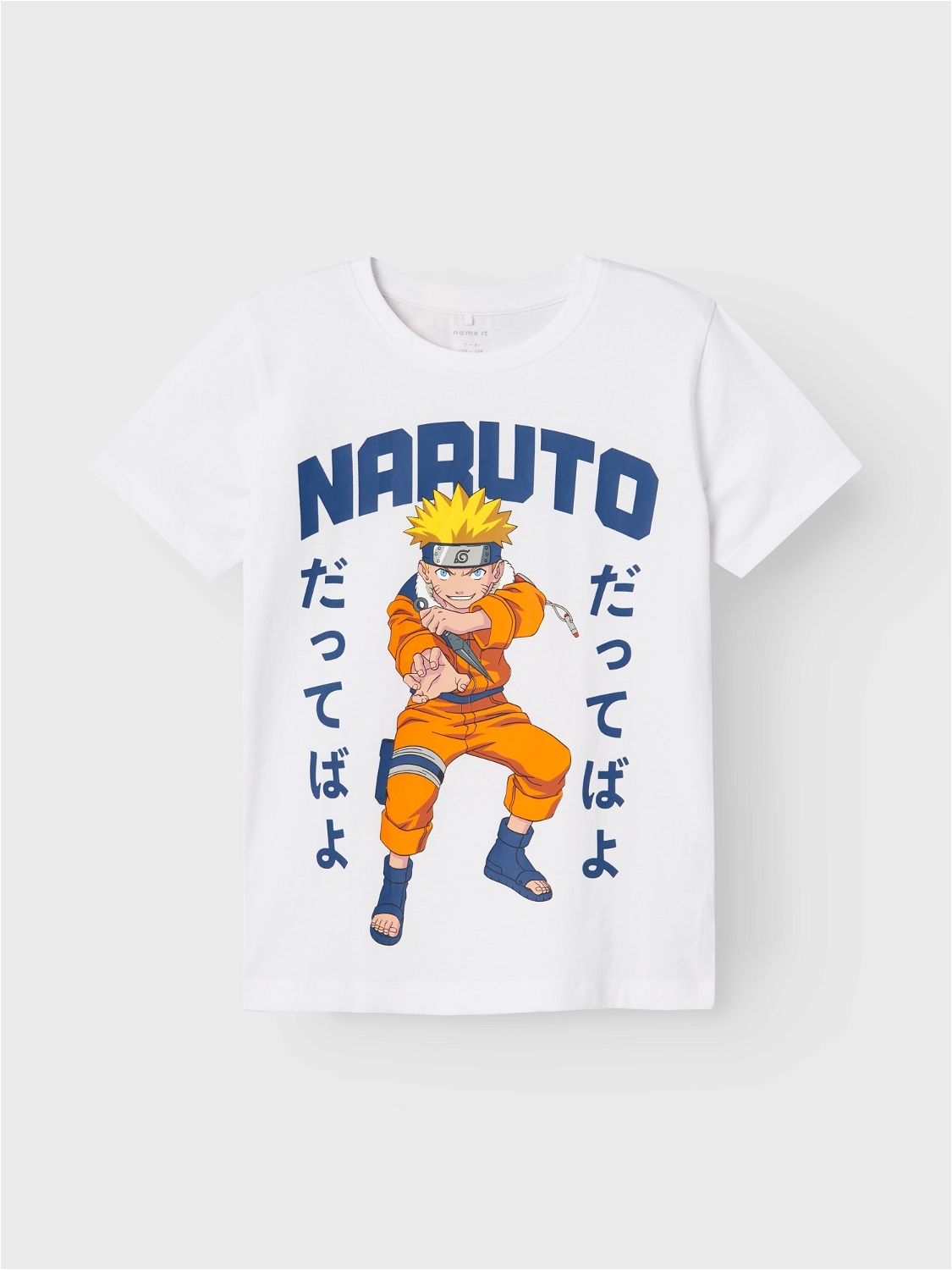 Name It Print-Shirt »NKMMACAR NARUTO SS TOP NOOS SKY« mit großem Comic-Frontmotiv