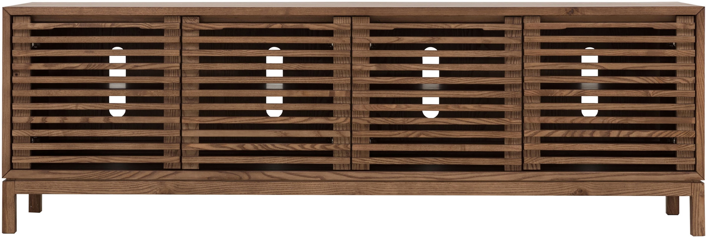 andas TV-Board »Tanner 4-türige Medienkonsole aus Eschenholz« 1 Stk. tlg. günstig online kaufen