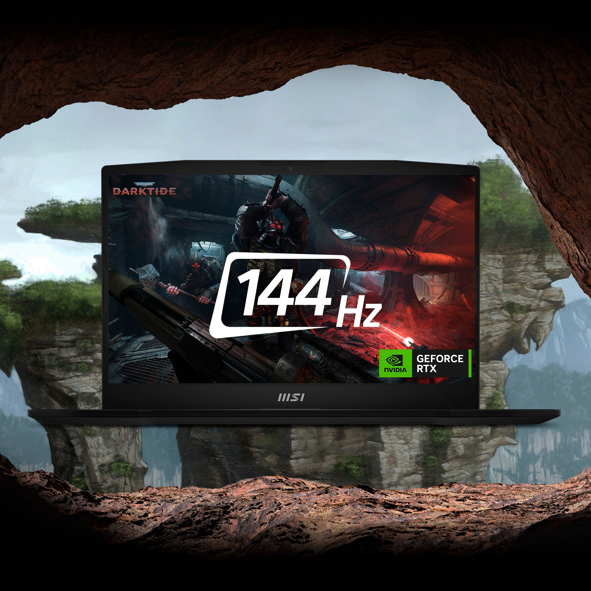 MSI Gaming-Notebook »Katana A17 AI B8VG-1008« 43,9 cm / 17,3 ″ AMD Ryzen 7 GeForce RTX 4070 1.000 GB SSD