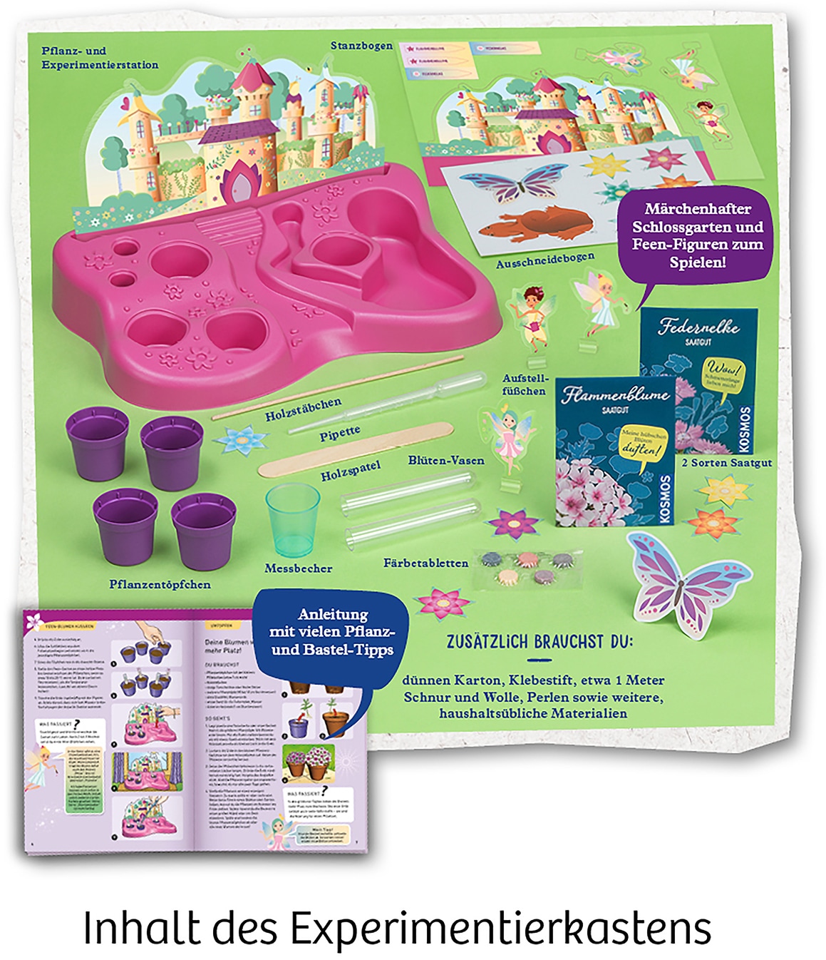 Kosmos Experimentierkasten »Feen-Garten« Made in Germany