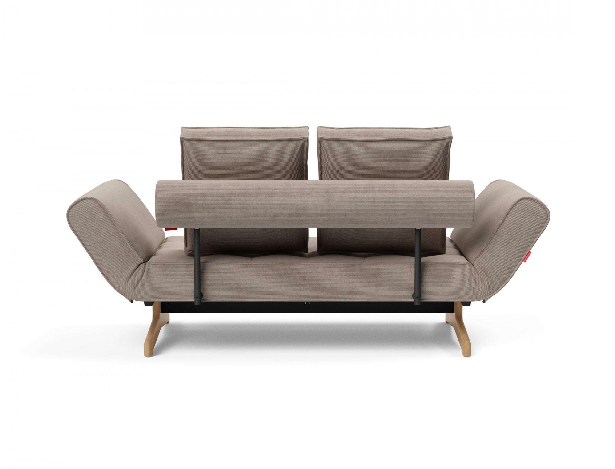 INNOVATION LIVING ™ 3-Sitzer »Ghia Schlafsofa«, eine große Liegefläche mit geringer Stellfläche, beidseitig abklappbar