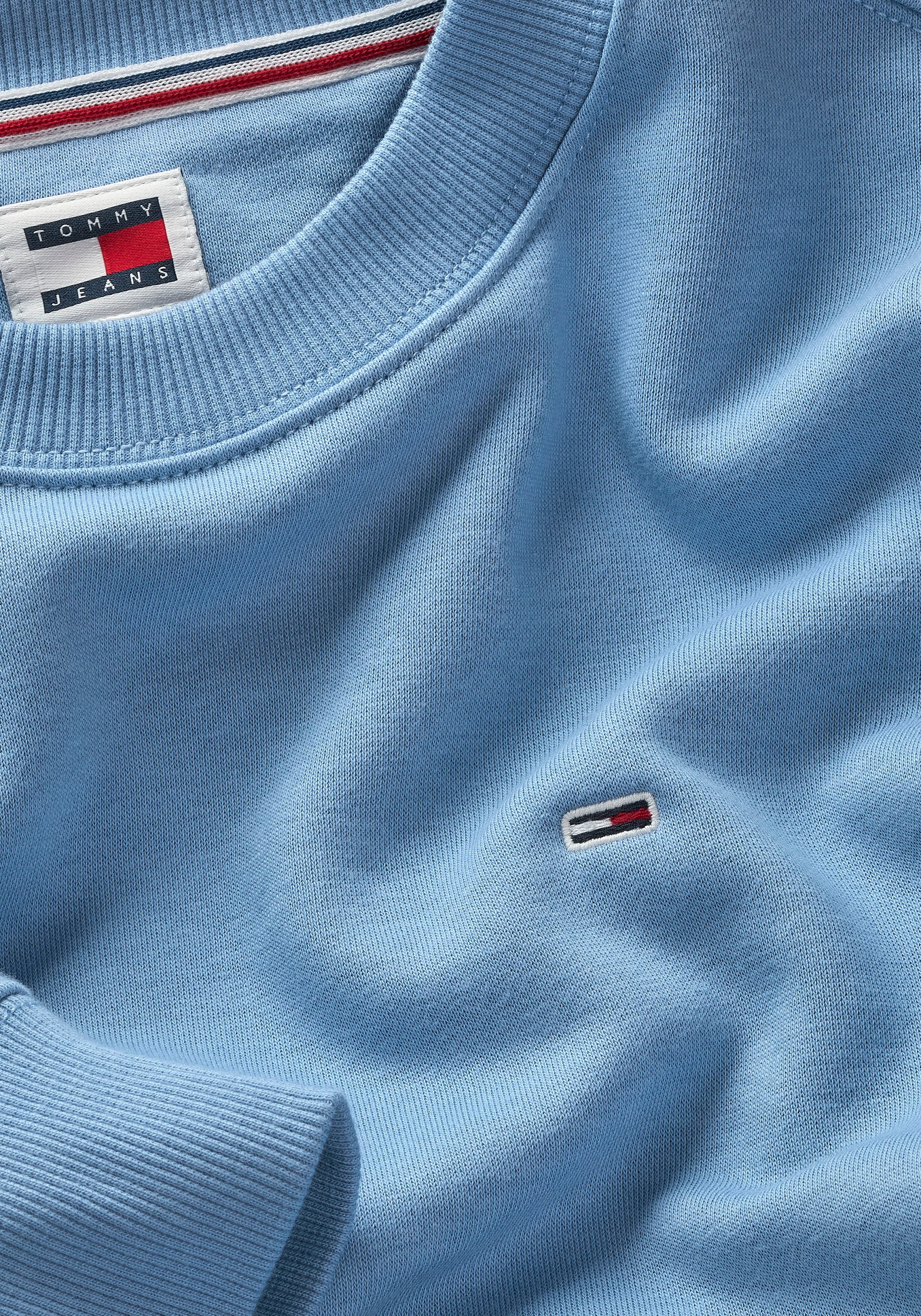 Tommy Jeans Sweatshirt »TJW REG S FLAG CREW«, mit Tommy Jeans Logo-Flag auf der Brust