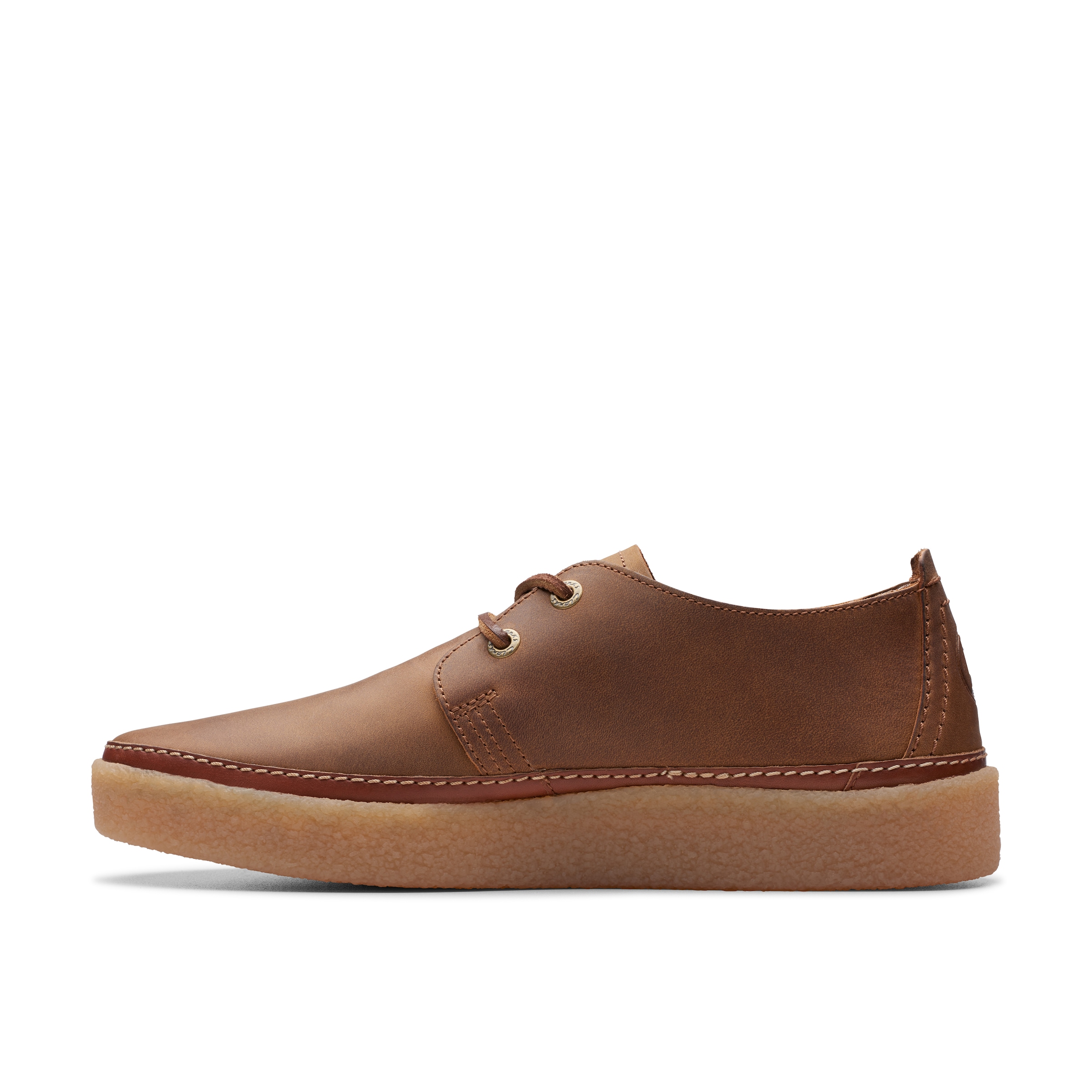 Clarks Schnürschuh »Clarkwood Low«, Schnürschuh, Business Schuh mit markanter Schnürung