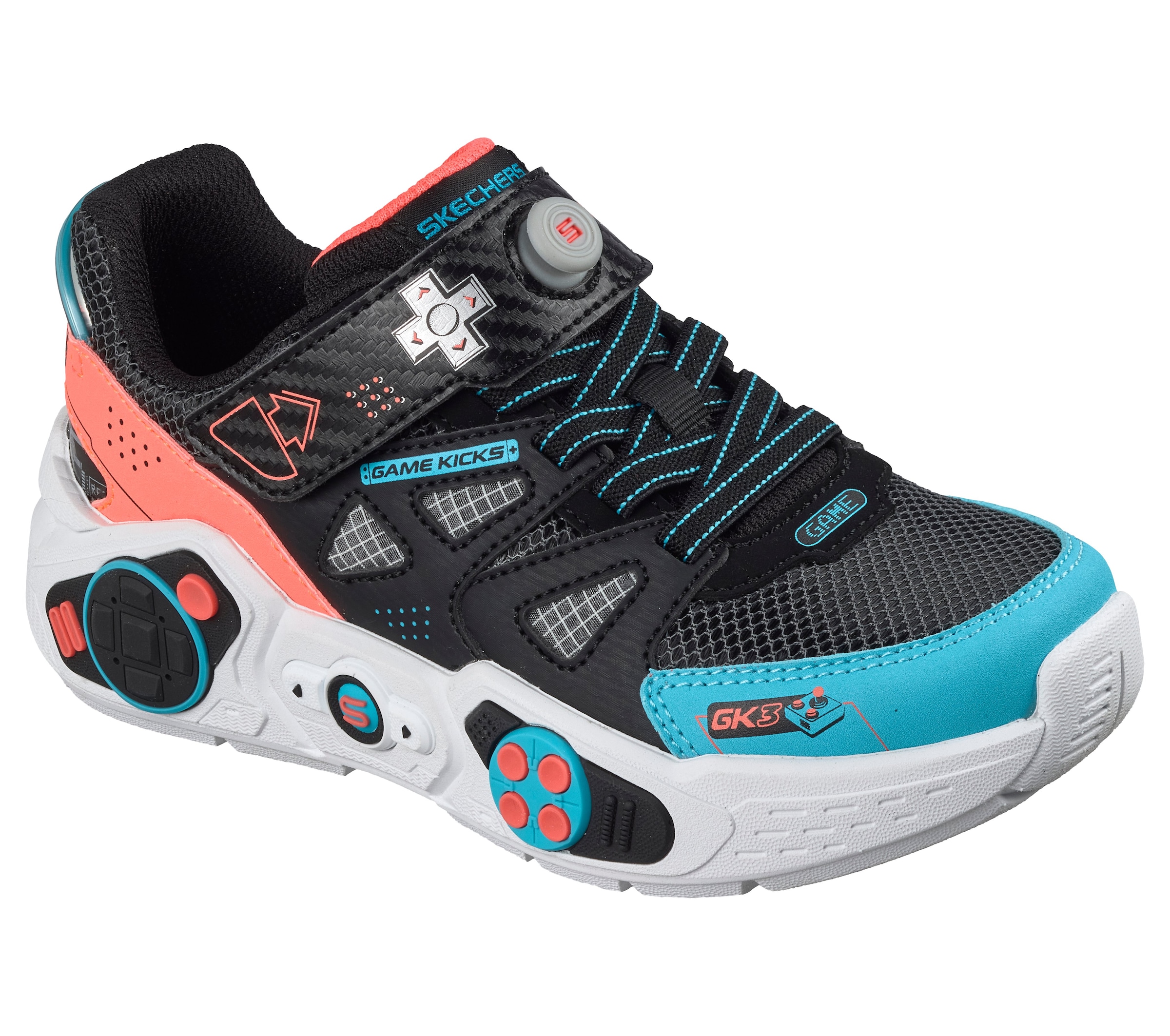 Skechers Sneaker »GAMETRONIX 3.0«  Klettschuh, Größenschablone zum Download