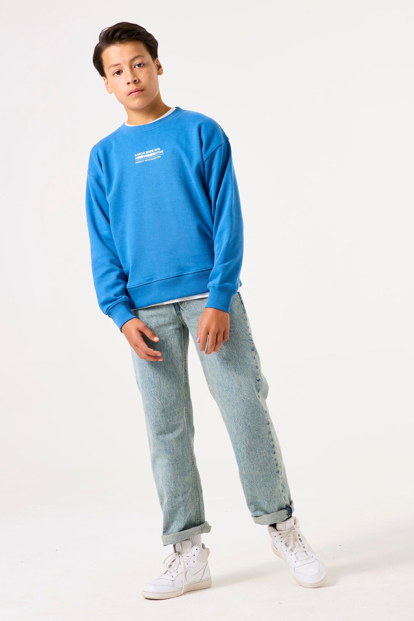 Garcia Sweater, mit Backprint, for Boys