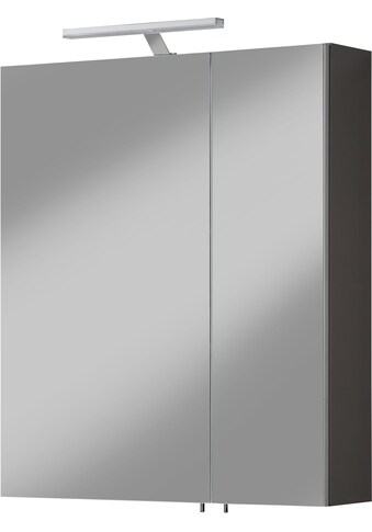 Schildmeyer Spiegelschrank »Torino«, Breite 60 cm, 2-türig, LED-Beleuchtung,... kaufen