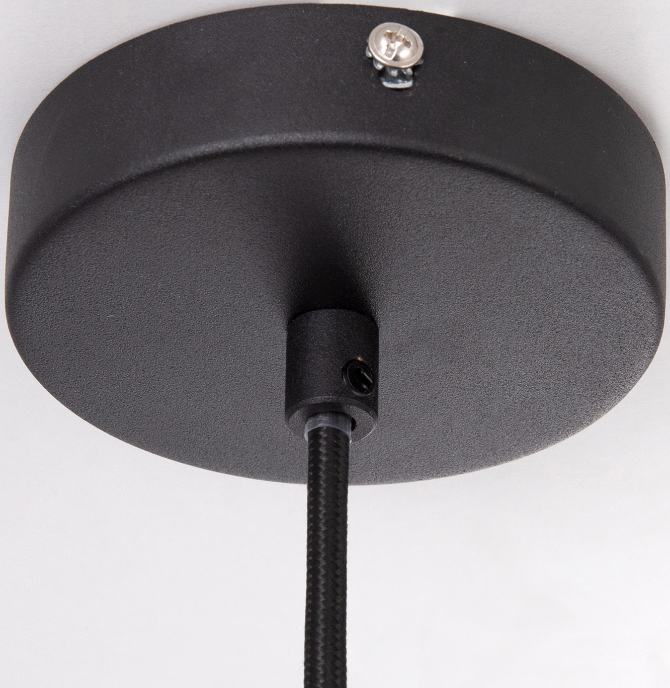 Paco Home Pendelleuchte »GRIP«, 1 flammig, Leuchtmittel E27 | ohne Leuchtmittel, LED, E27, Lampe Für Wohnzimmer Esszimmer Küche, Höhenverstellbar