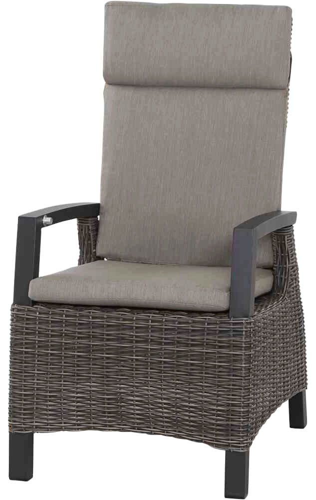 Siena Garden Garten-Essgruppe »Corido«, (7 tlg., 6 Sessel: 72x61x109 cm, Tisch Sincro: 200/260x100x77 cm,inkl. Auflagen), Aluminium, verstellbar, ausziehbar, geeignet für 6 bis 8 Personen