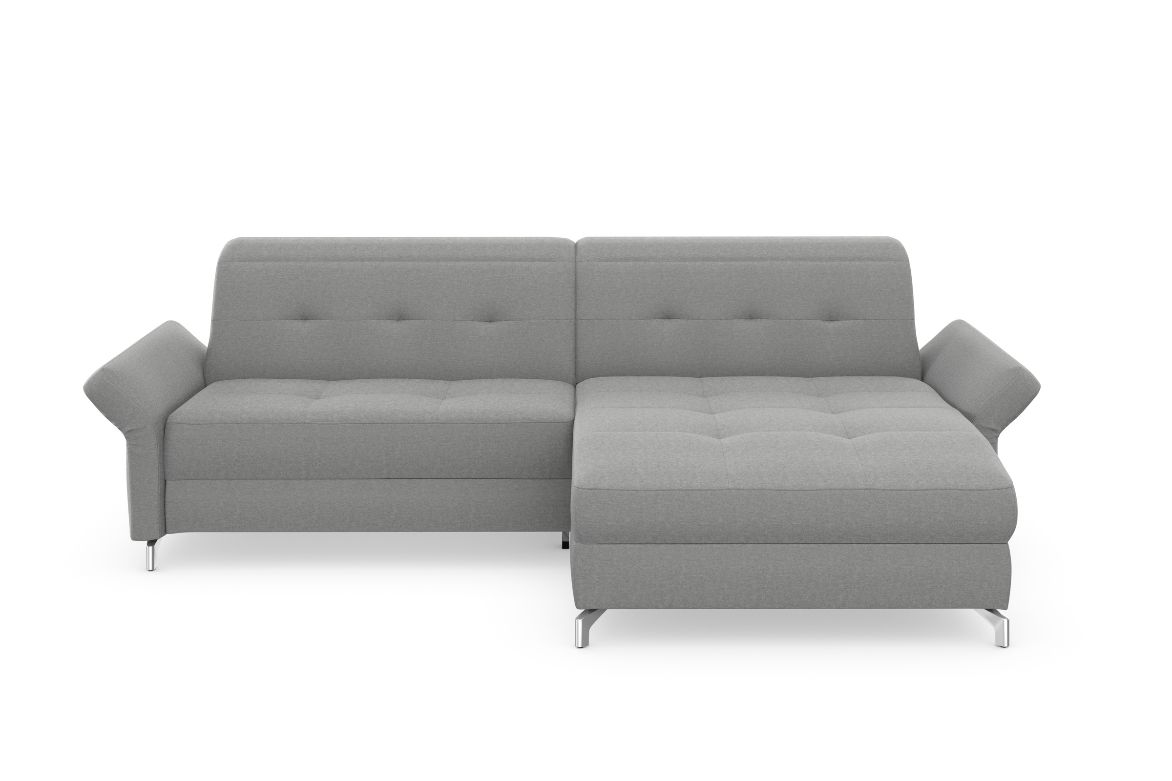 Home affaire Ecksofa »Maredo L-Form« Federkern, wahlweise auch mit Kopfteil günstig online kaufen