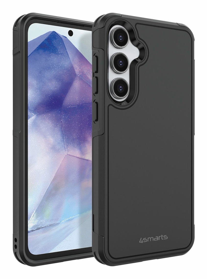 4smarts Handyhülle »Defend Case für Samsung Galaxy A55« Backcover, Schutzhülle, Handyschutzhülle, Case, Schutzcase, stoßfest