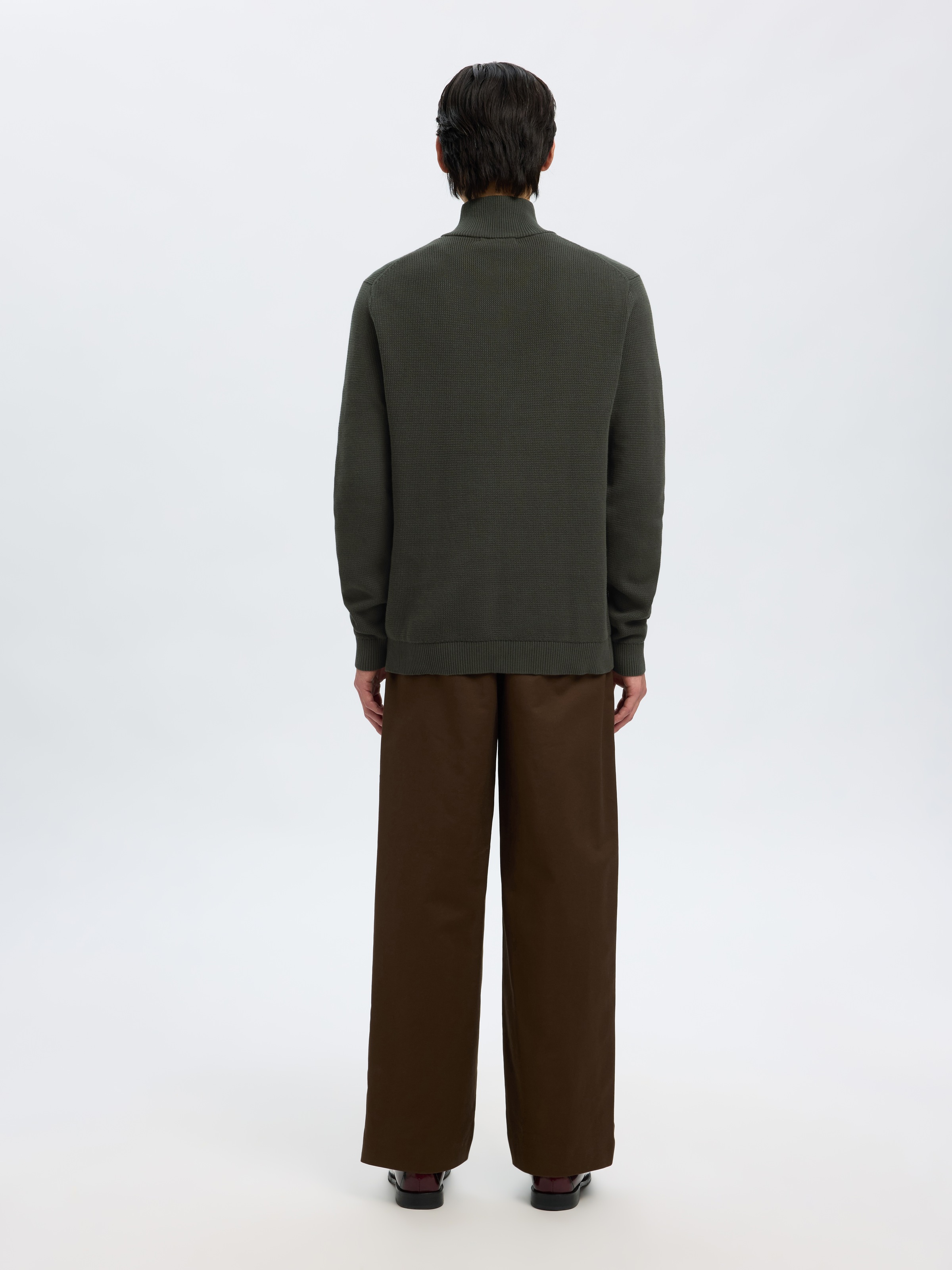 SELECTED HOMME Troyer »SLHDANE LS KNIT STRUCTURE HALF ZIP NOOS«