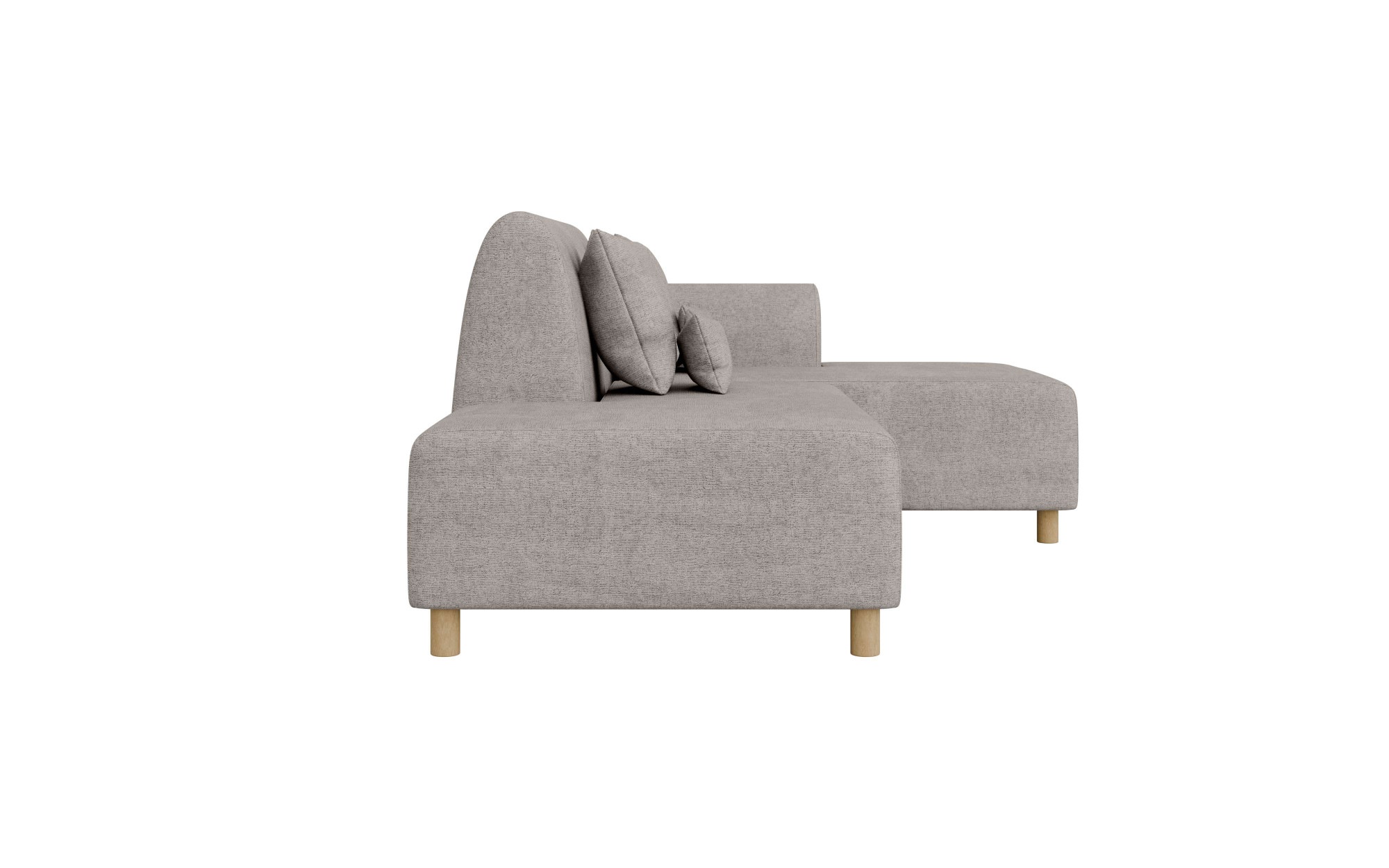 INOSIGN Ecksofa »Suyala«, L-Form mit Hocker