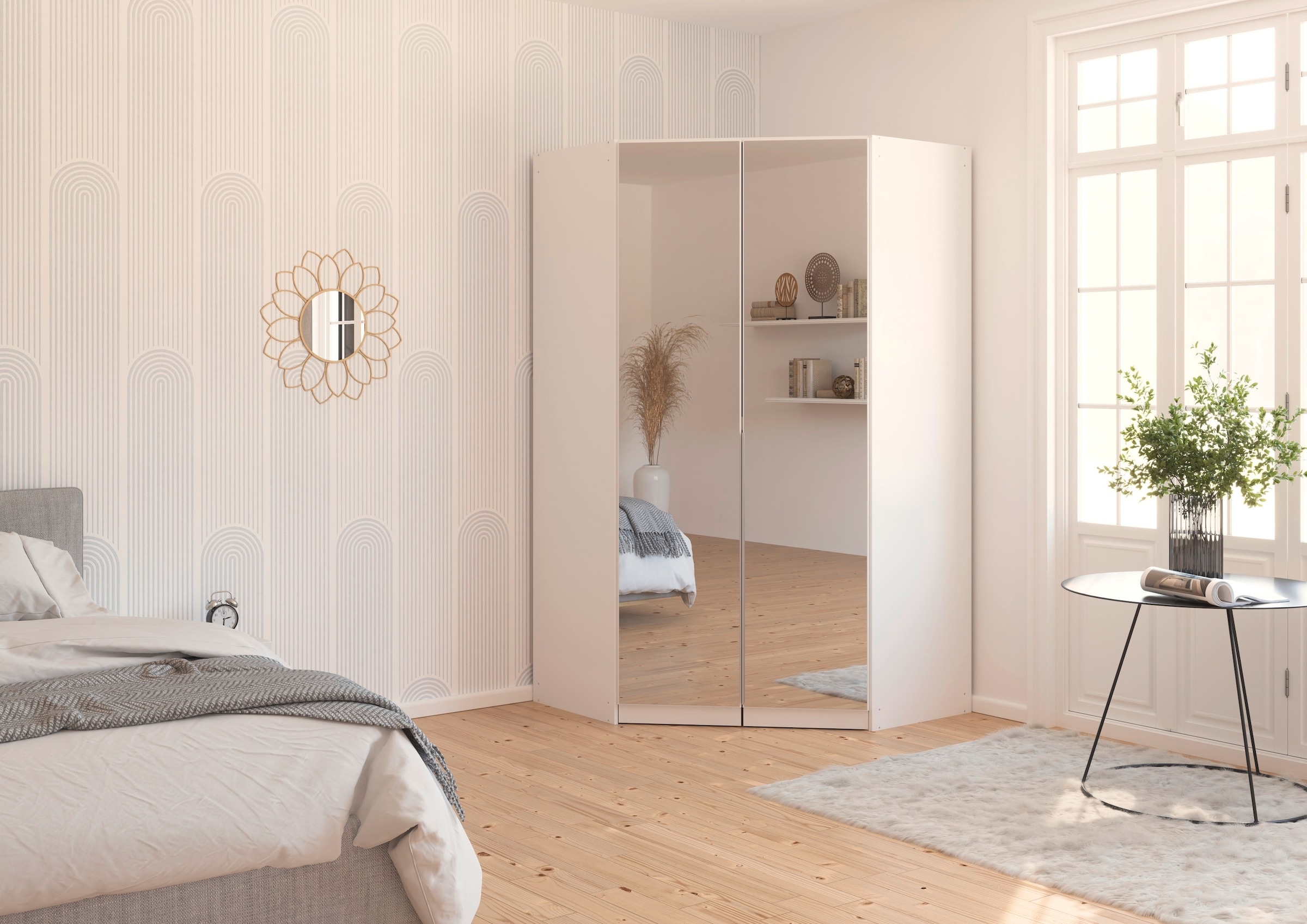 OTTO home Eckkleiderschrank »Kleiderschrank Schrank Ankleidezimmer Schlafzi günstig online kaufen