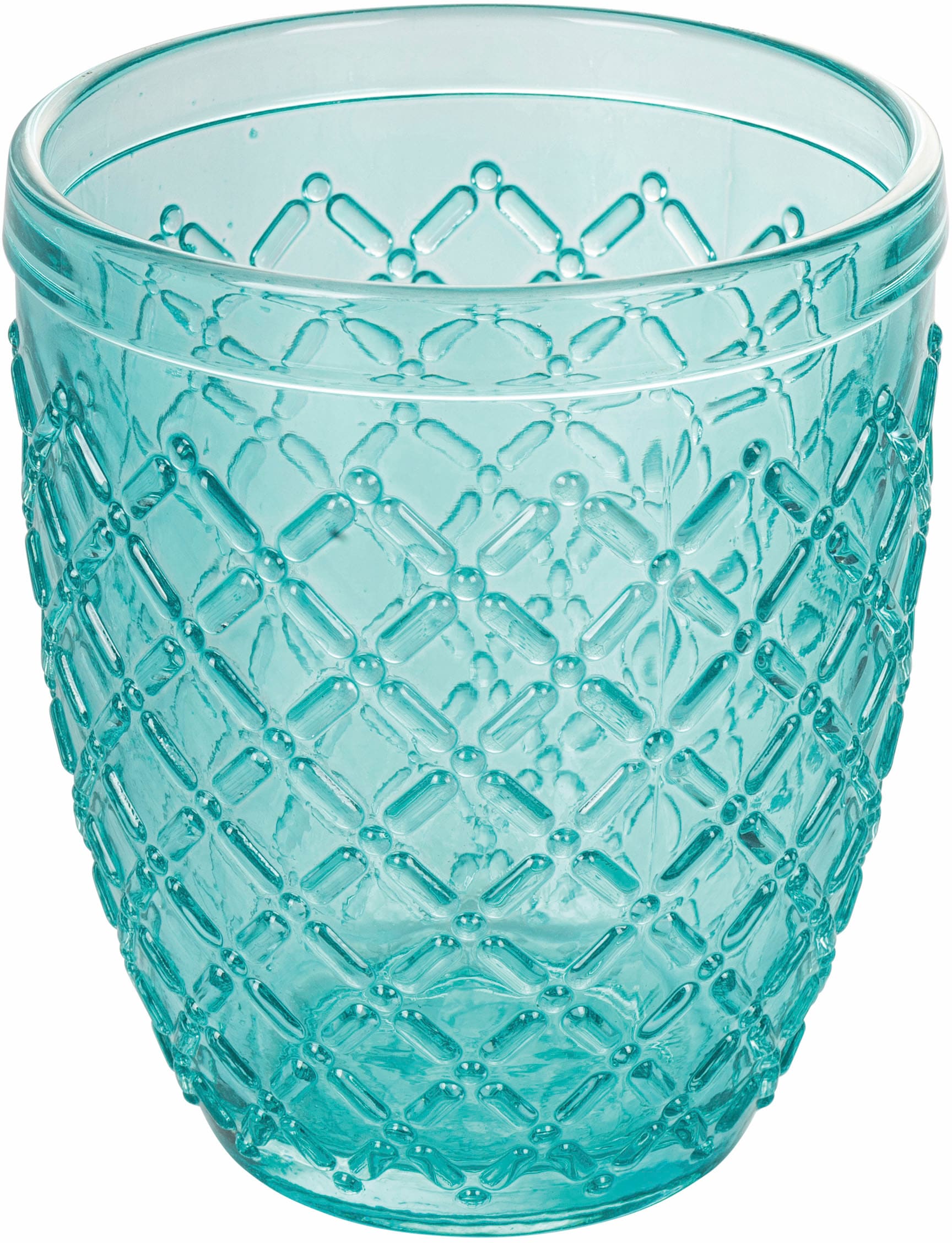 Villa d'Este Gläser-Set »Castle Ocean«, (Set, 6 tlg.), Wassergläser-Set, 6-teilig, Inhalt 350 ml