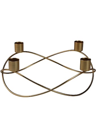 AM Design Kerzenhalter, Adventsleuchter, aus Metall, Höhe ca. 8 cm kaufen