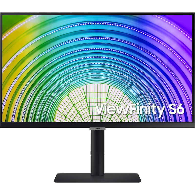 SAMSUNG LED-Monitor »S24A600UCU« 61 cm/24 ′′ 2560 x 1440 px QHD 5 Reaktionszeit 75 Hz schwarz
