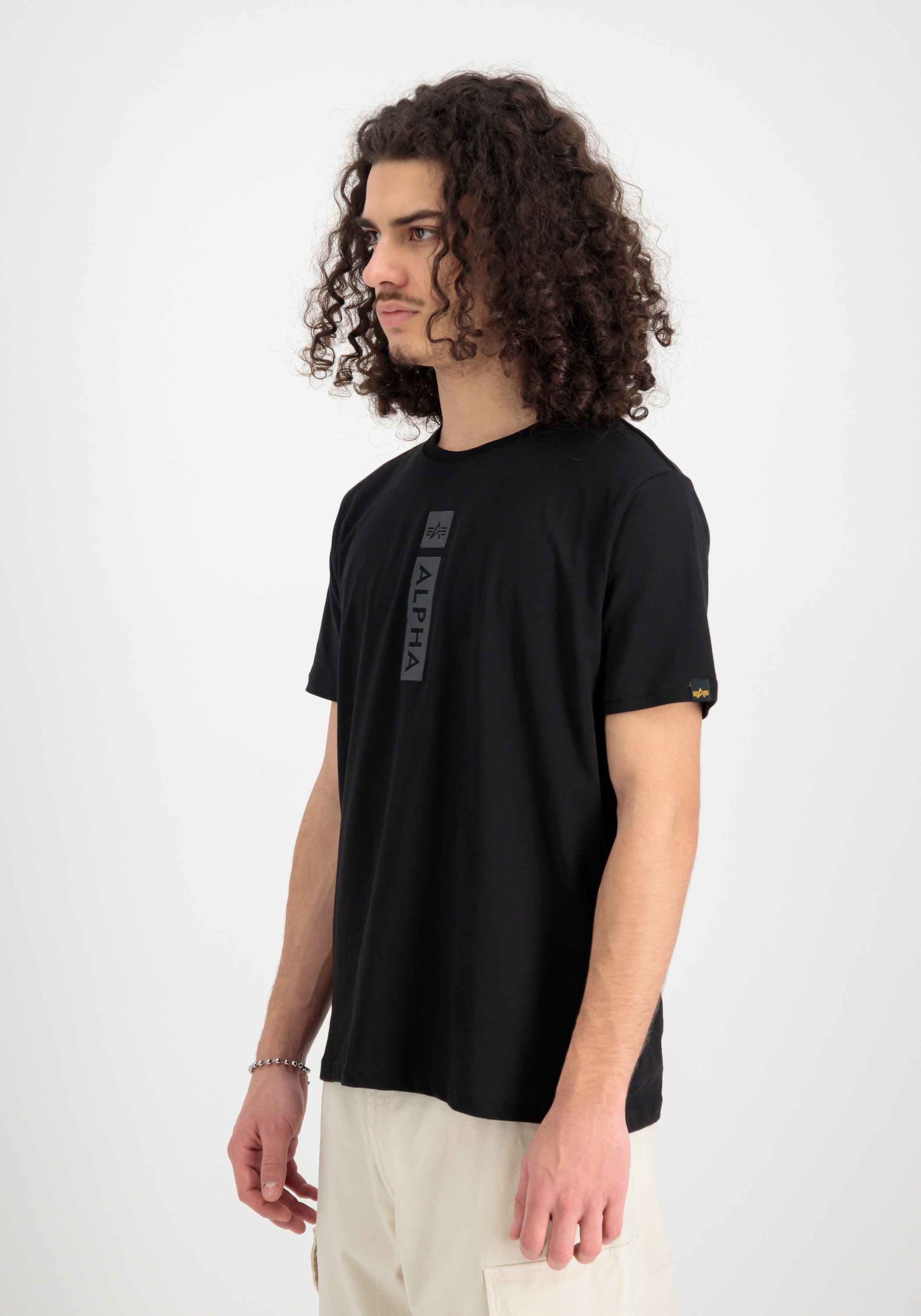 Alpha Industries T-Shirt »Alpha Industries Men - T-Shirts Alpha Puff Print T-Shirt«