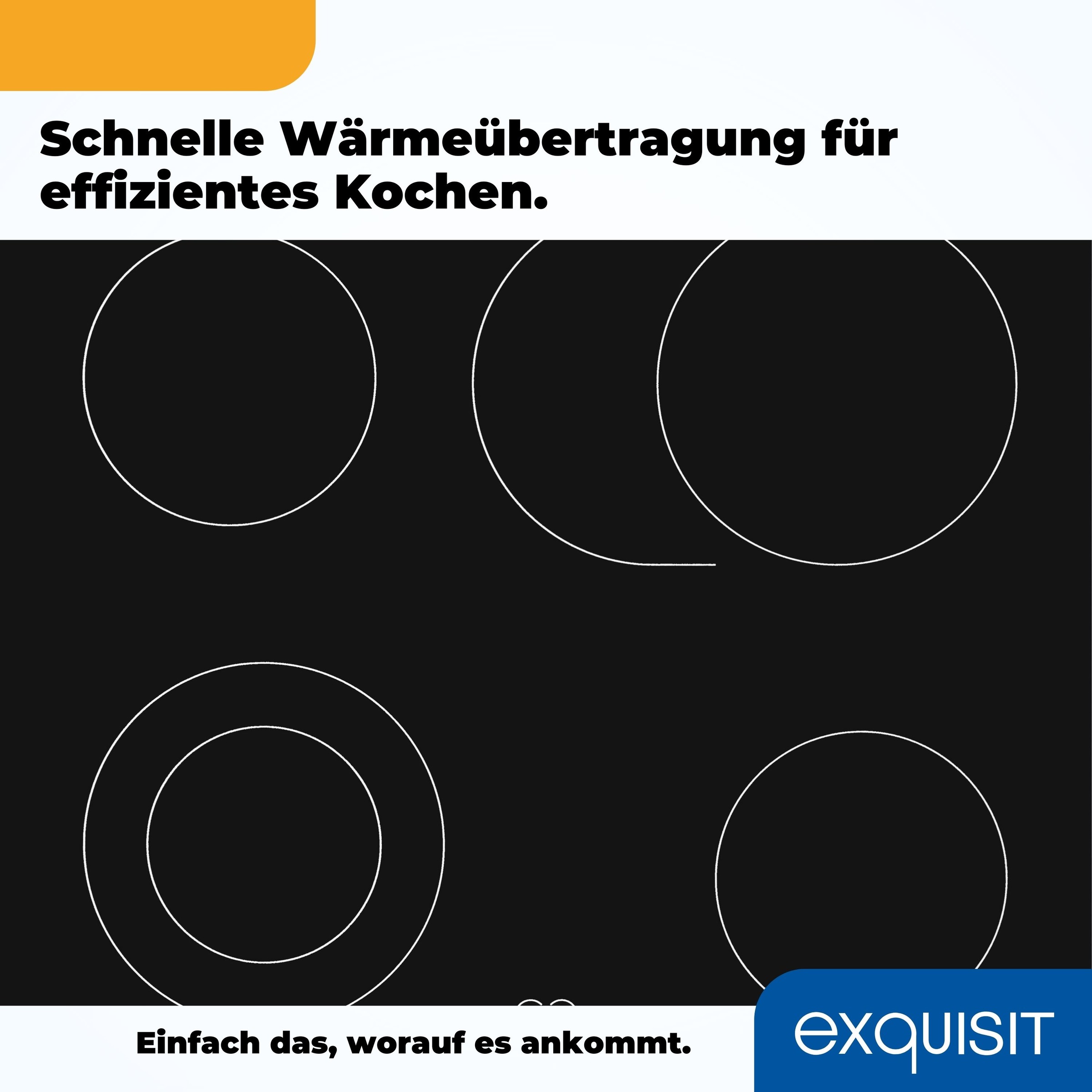 exquisit Elektro-Herd-Set »EHE157-UBZ-020«, mit Teleskopauszug nachrüstbar